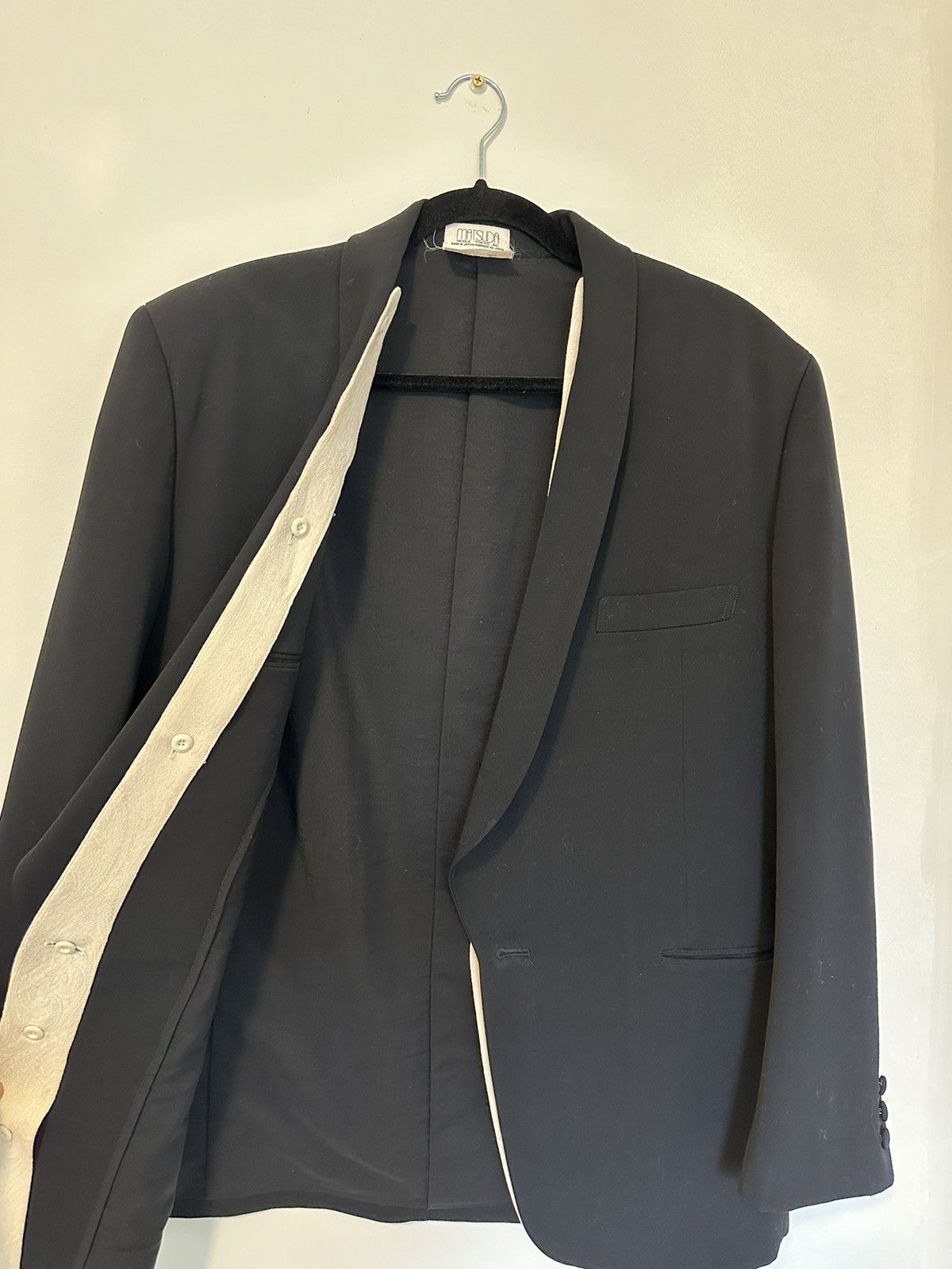 Matsuda Matsuda Vintage Wool Blazer Size 38R - 3 Thumbnail