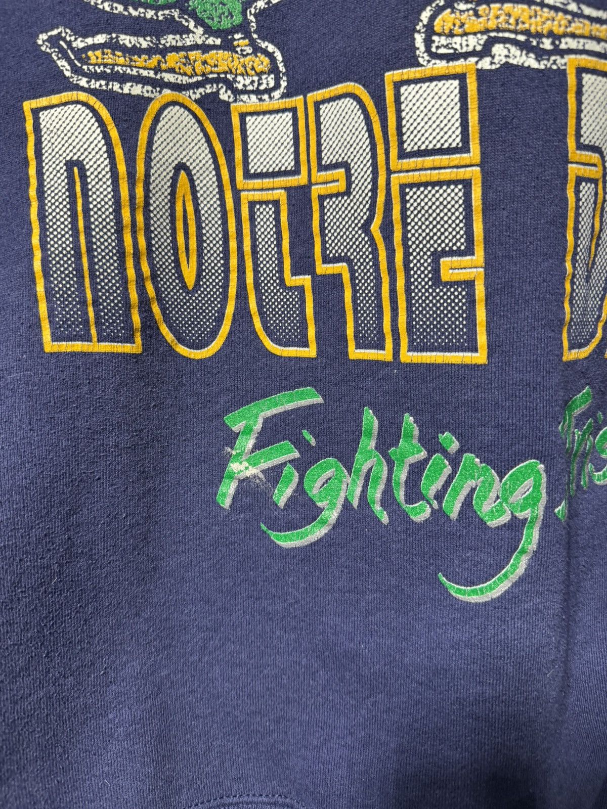 Vintage 90’s norte dame college crew neck Size US XL / EU 56 / 4 - 4 Thumbnail
