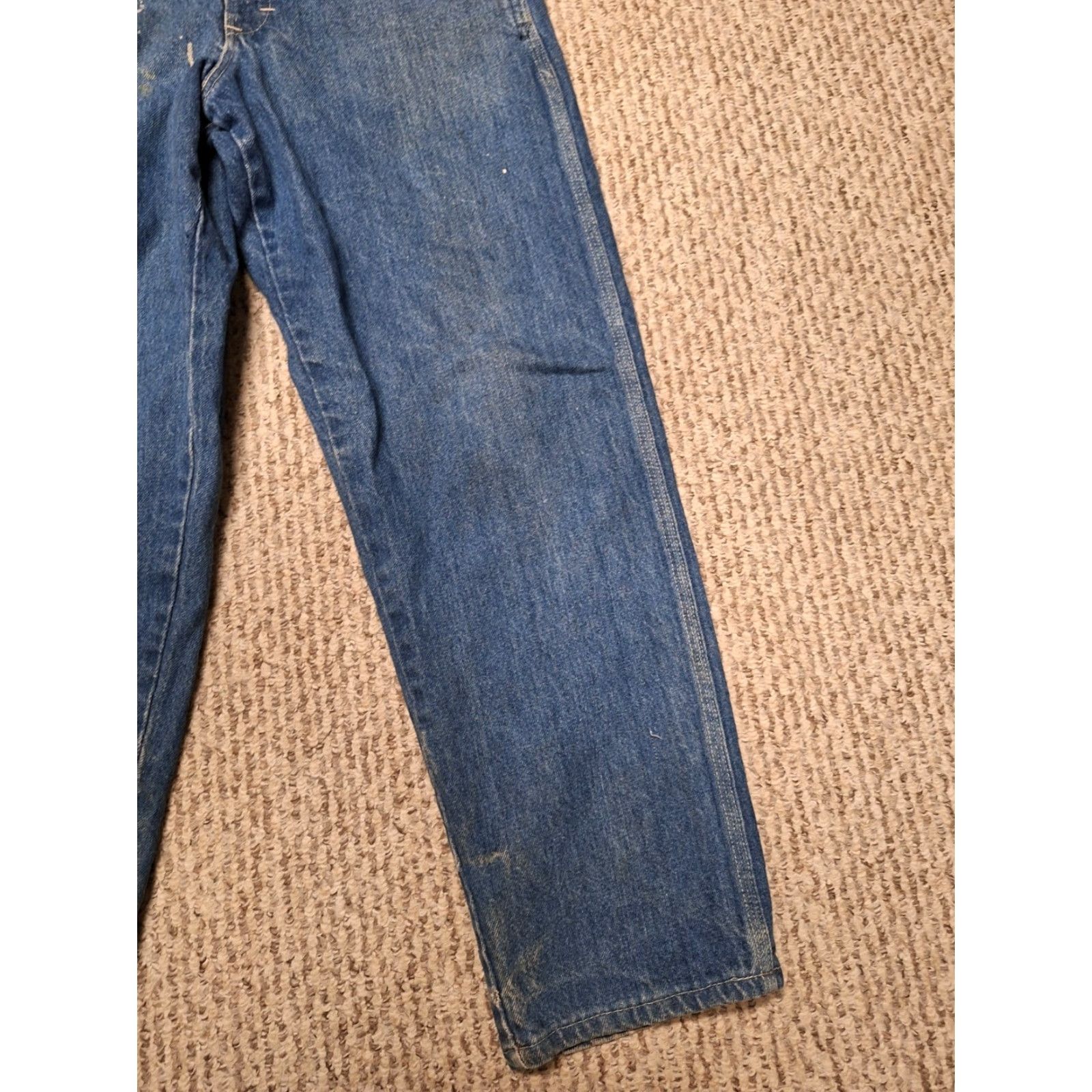 Vintage VINTAGE Pointer Brand Overalls Bibs Denim 32X30 Blue USA 90s Grunge Workwear Mens Size US 32 / EU 48 - 5 Thumbnail