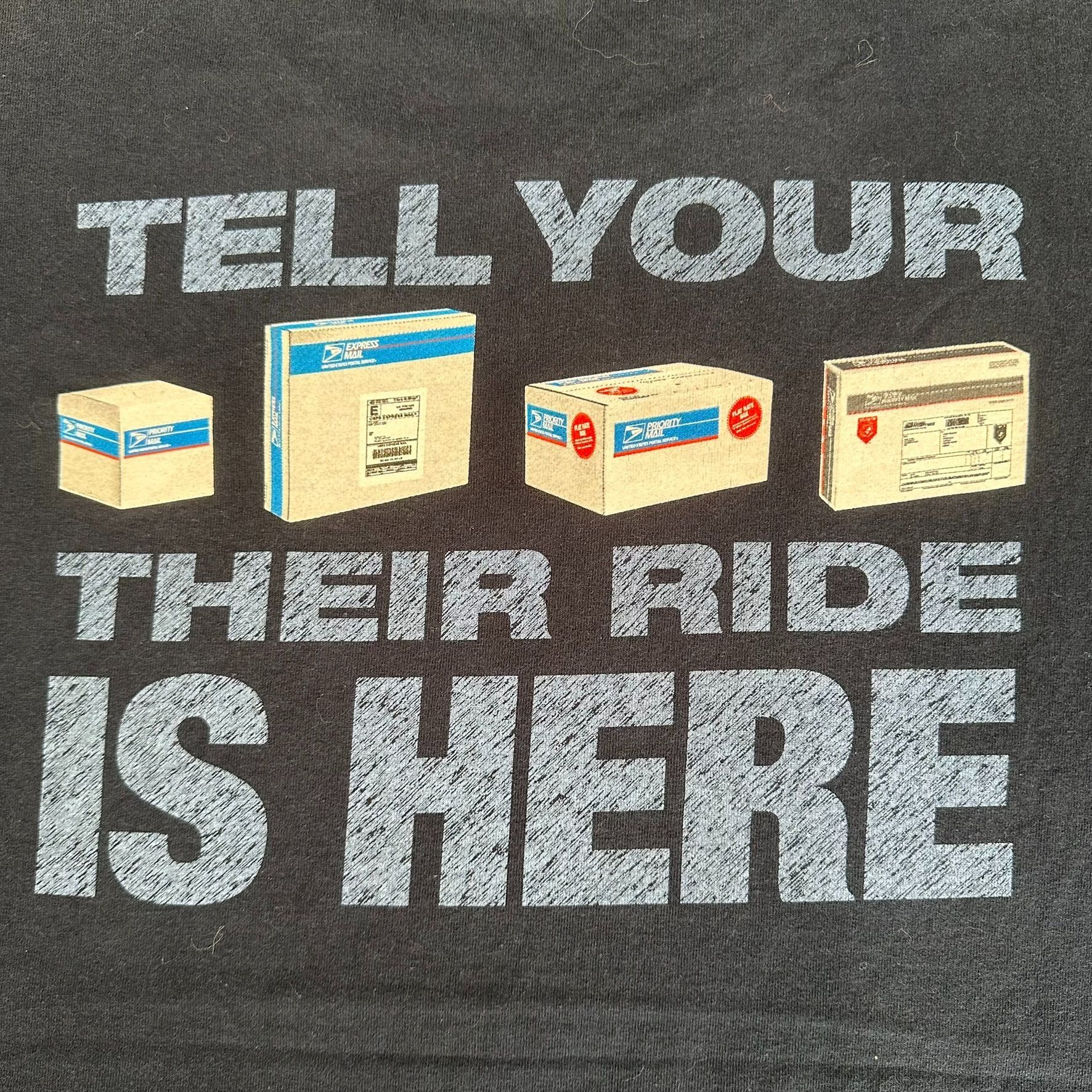 Vintage Vintage USPS Postal Service T-Shirt Priority Mail Worker Tee Size US XXL / EU 58 / 5 - 8 Thumbnail