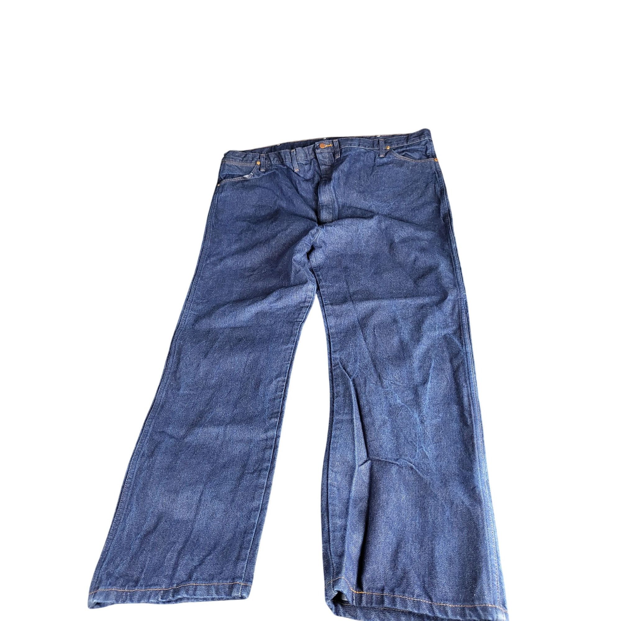 Wrangler Wrangler Jeans Men Sz 54X34 13MMZXS Blue Denim Straight Leg Size US 44 / EU 60 - 2 Thumbnail