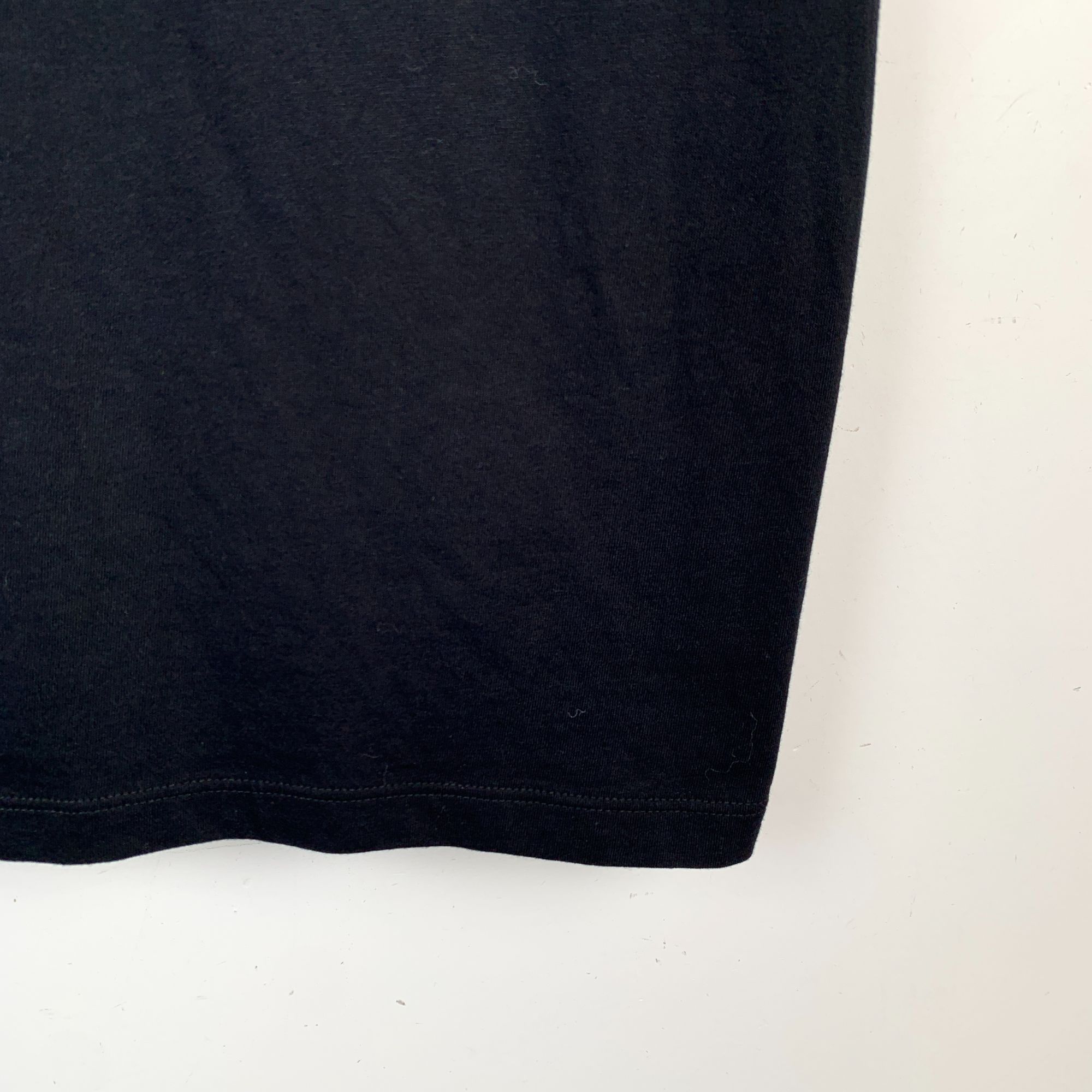 Gucci Gucci Black Logo Beaded Cotton Crewneck T-Shirt (Size M) Size US M / EU 48-50 / 2 - 5 Thumbnail