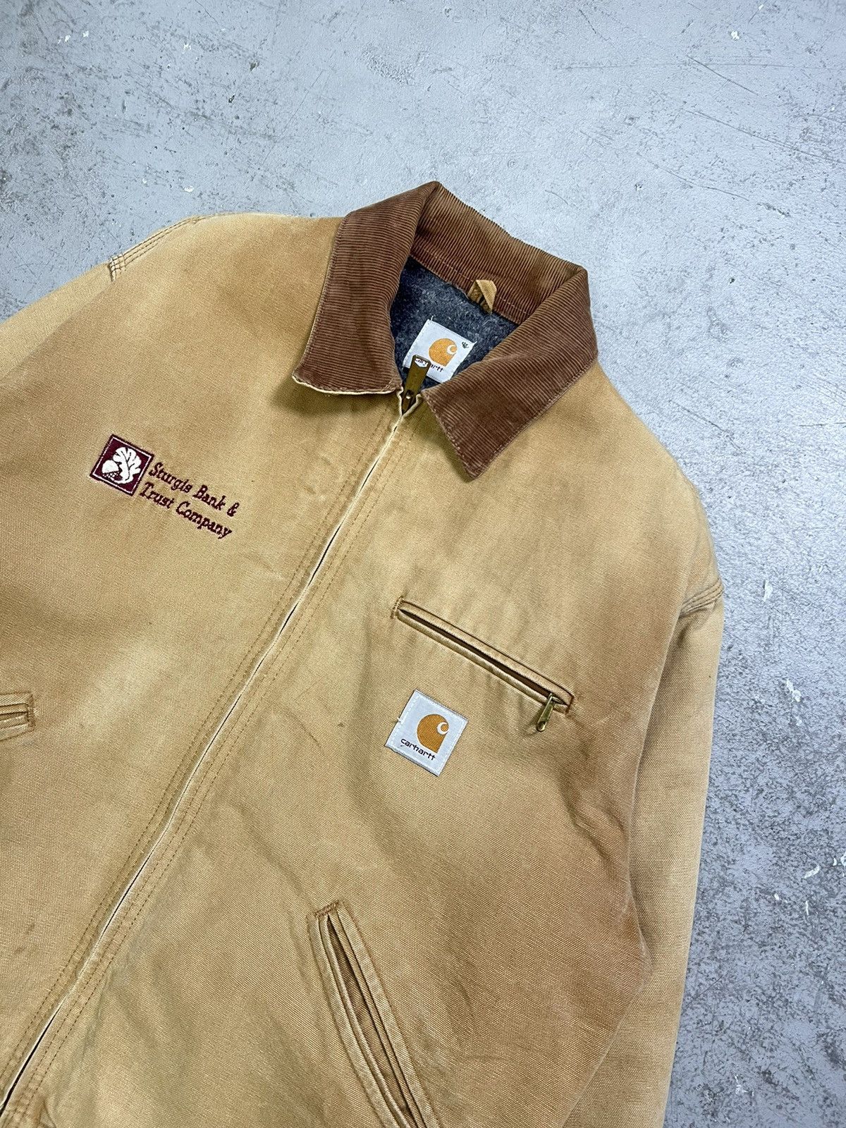 Carhartt × Vintage Vintage Carhartt detroit jacket Size US XL / EU 56 / 4 - 4 Thumbnail