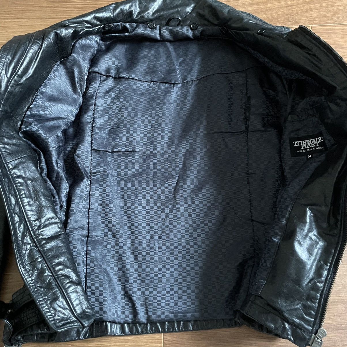 Tornado Mart Tornado Mart Leather Jacket Size US M / EU 48-50 / 2 - 3 Thumbnail