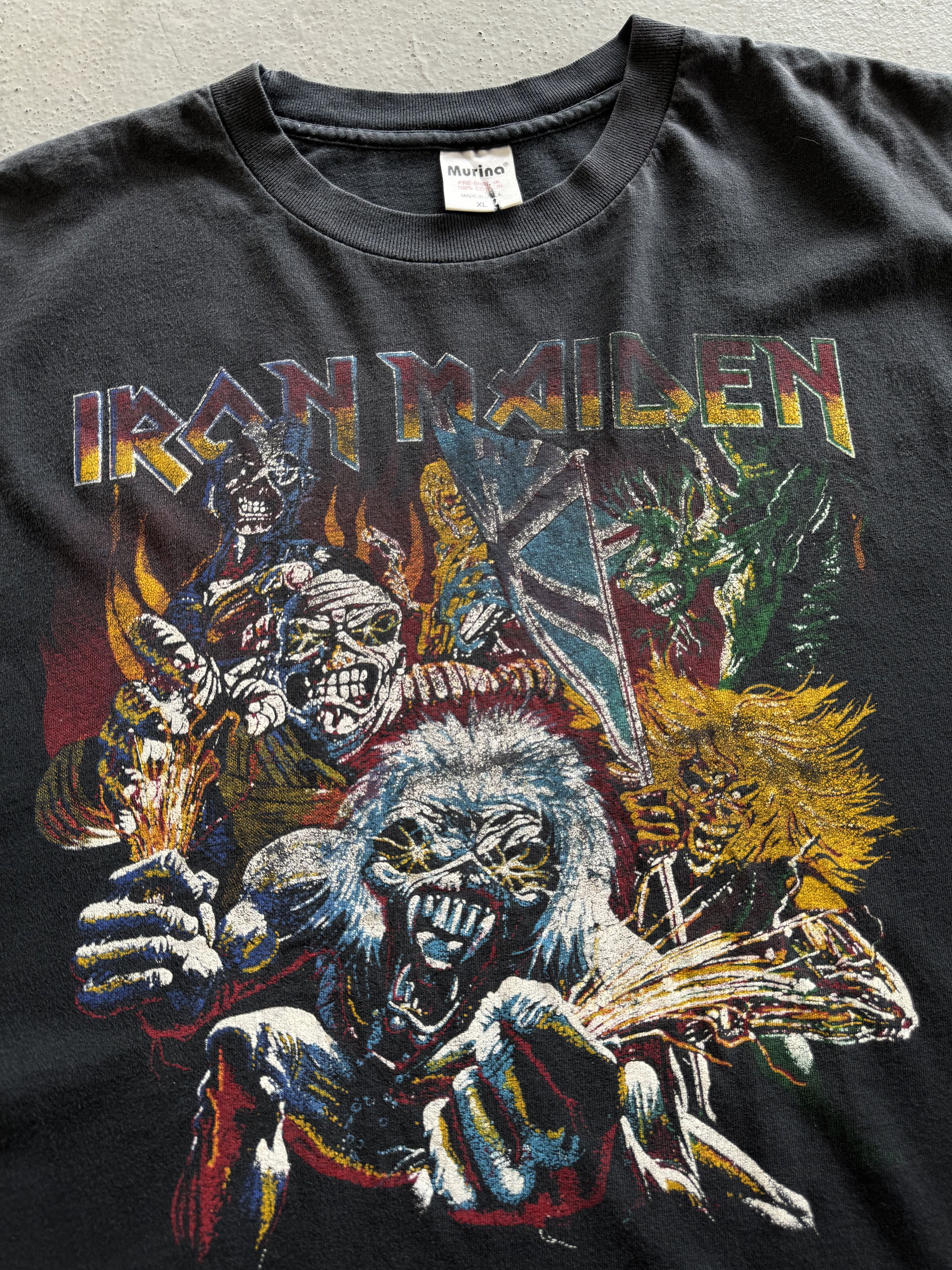 Band Tees Vintage Iron Maiden Band Tee Size US XL / EU 56 / 4 - 1 Thumbnail