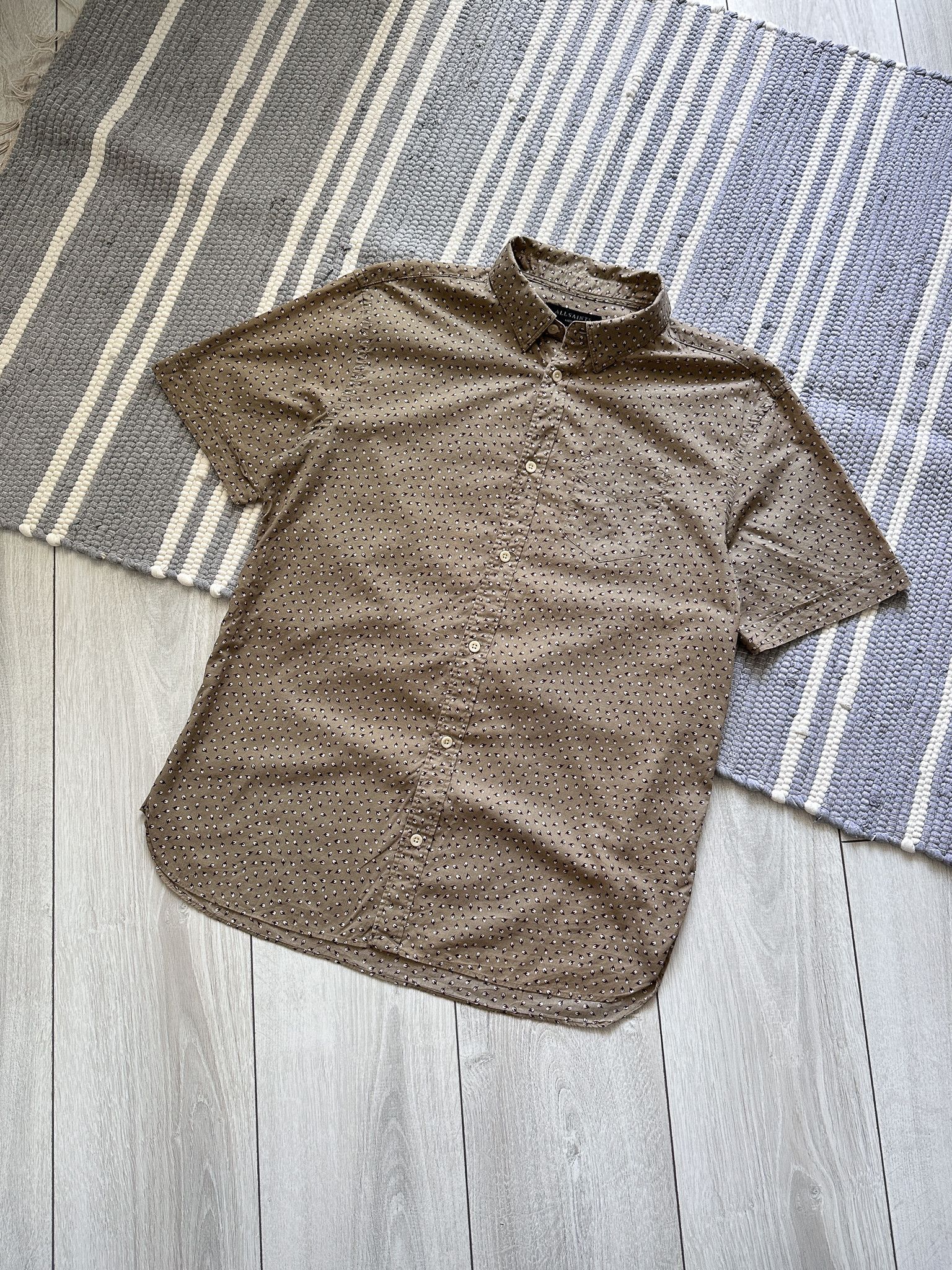 Allsaints Allsaints Hawaiian Short Sleeve Shirt Size US M / EU 48-50 / 2 - 1 Thumbnail