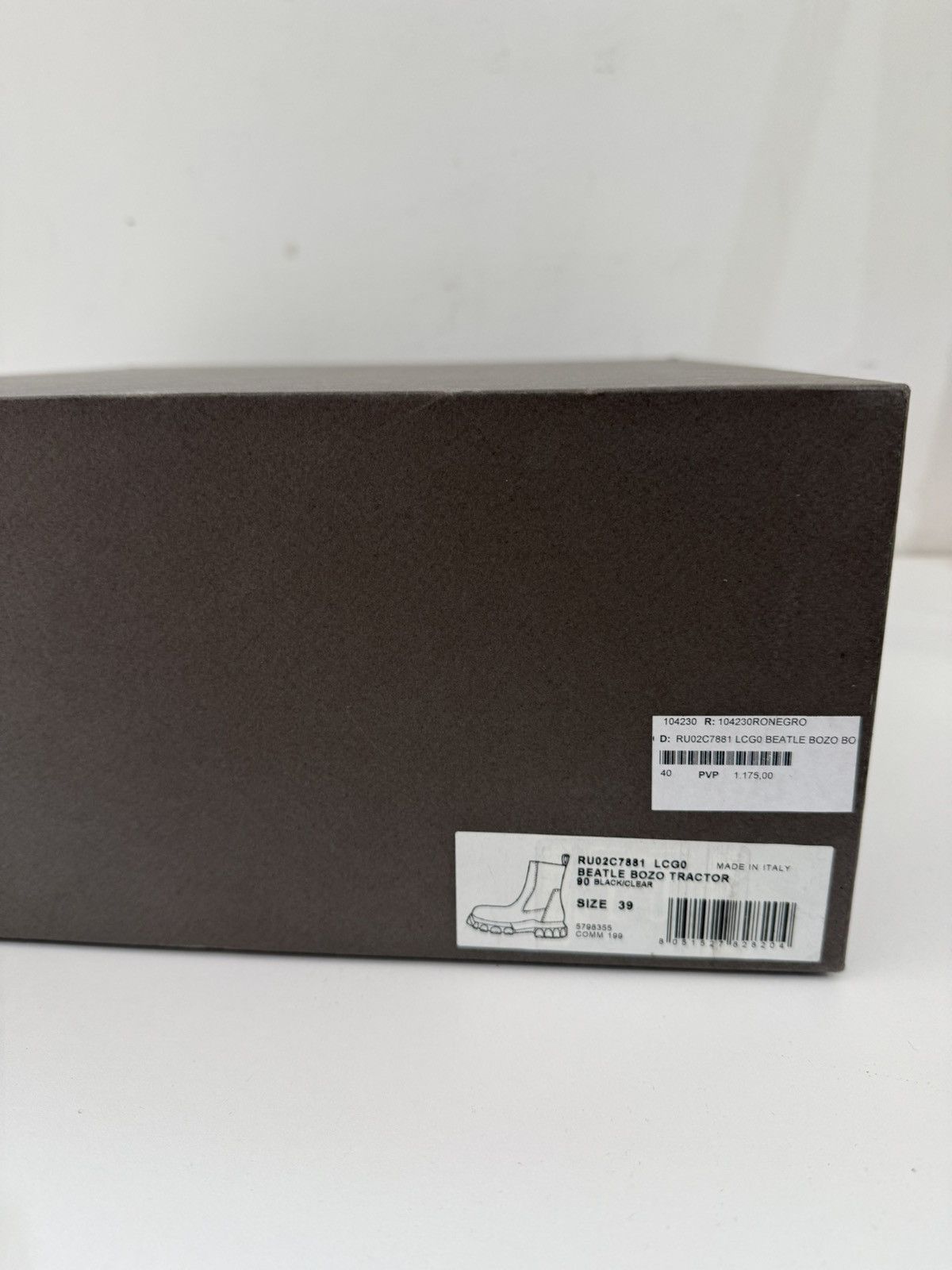 Rick Owens Rick Owens Beetle Bozo Tractor Boots Size US 6.5 / EU 39-40 - 10 Thumbnail