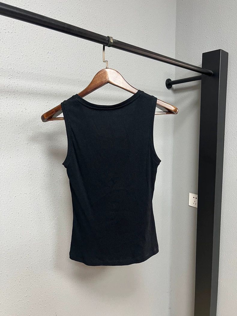 Loewe LOEWE Black slogan vest Size M / US 6-8 / IT 42-44 - 2 Thumbnail