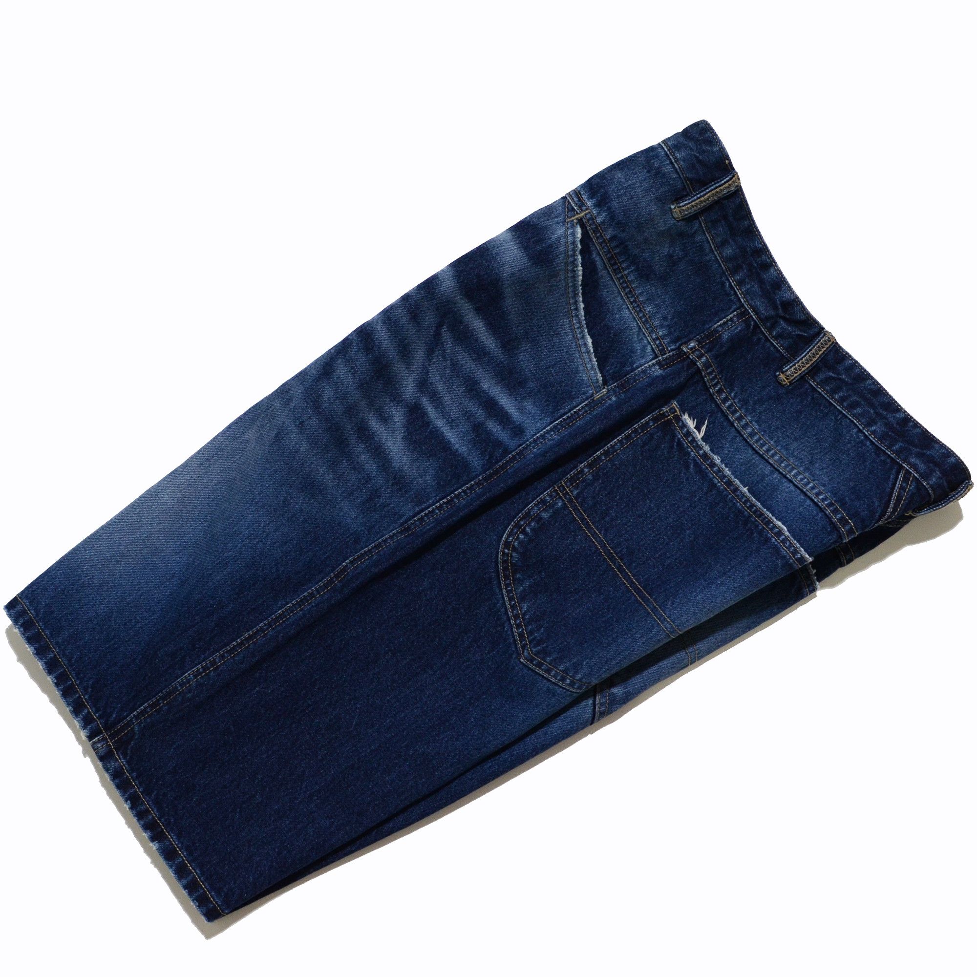 Marithe + Francois Girbaud M+FG Denim Shorts Baggy Y2K Streetwear 2006 Craft Size US 32 / EU 48 - 3 Thumbnail