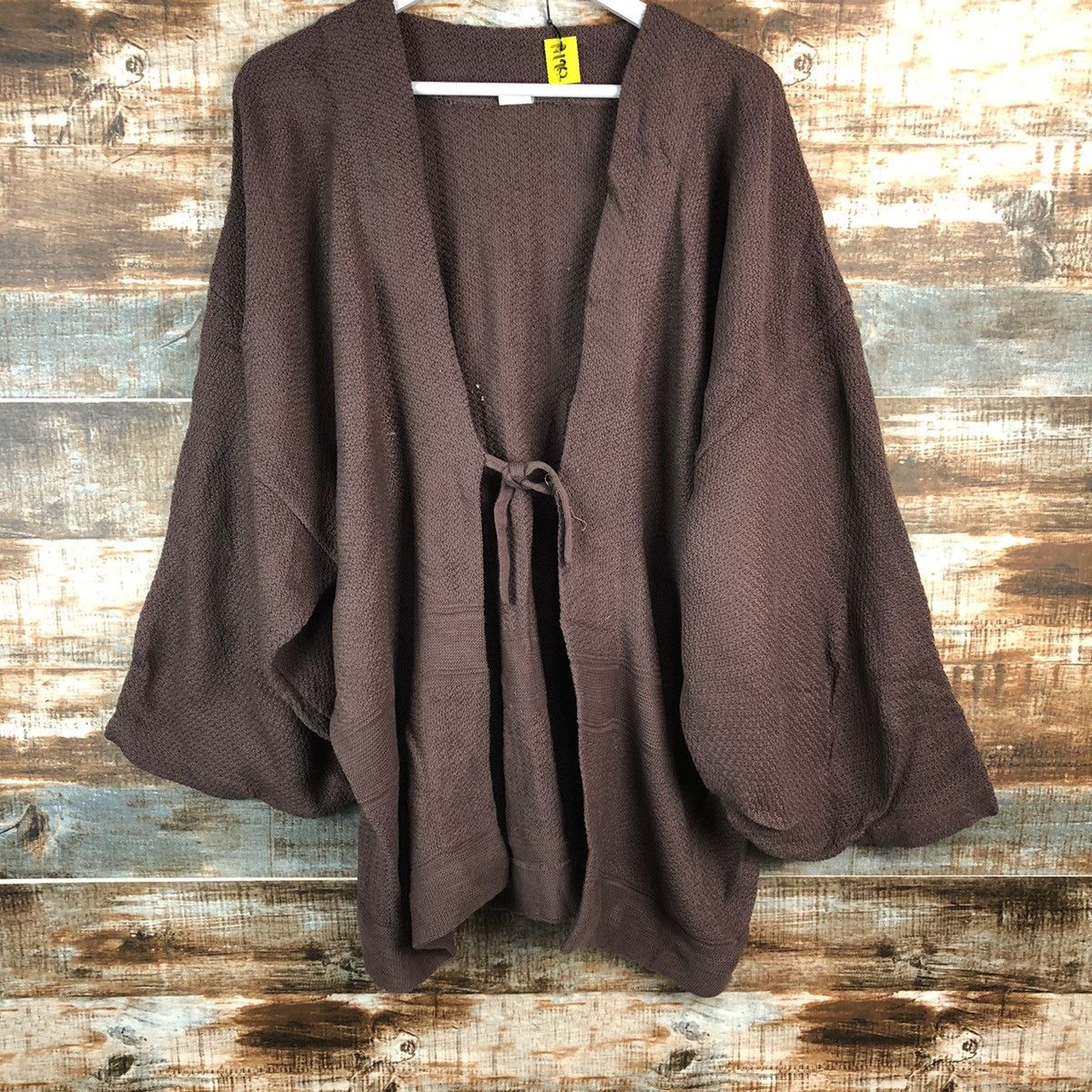 Japanese Brand Japanese Brand Brown Cardigan Knitwear #A1962 Size US L / EU 52-54 / 3 - 3 Thumbnail
