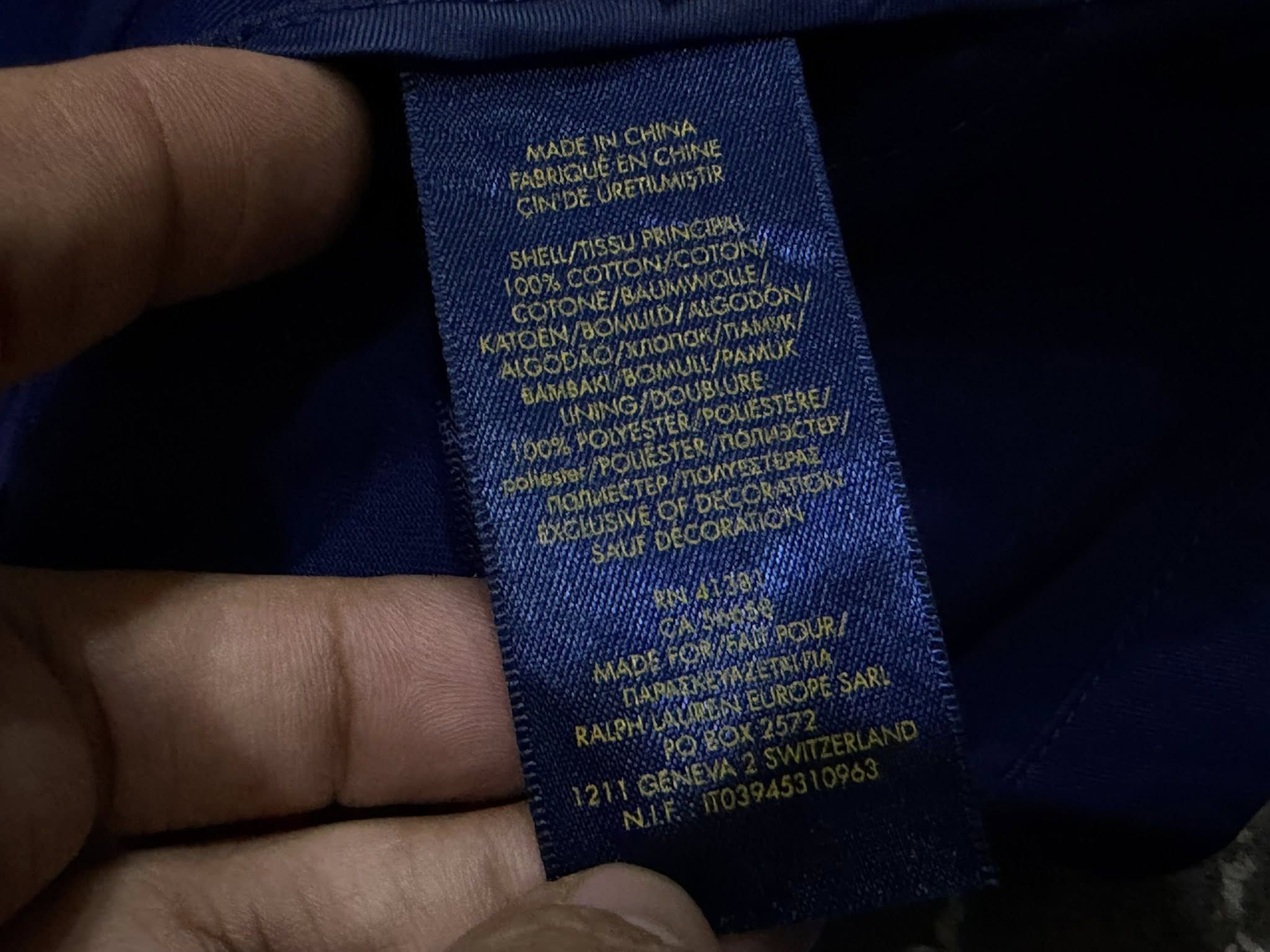 Polo Ralph Lauren POLO RALPH LAUREN cotton blazer XS 8127 Size 34S - 13 Thumbnail