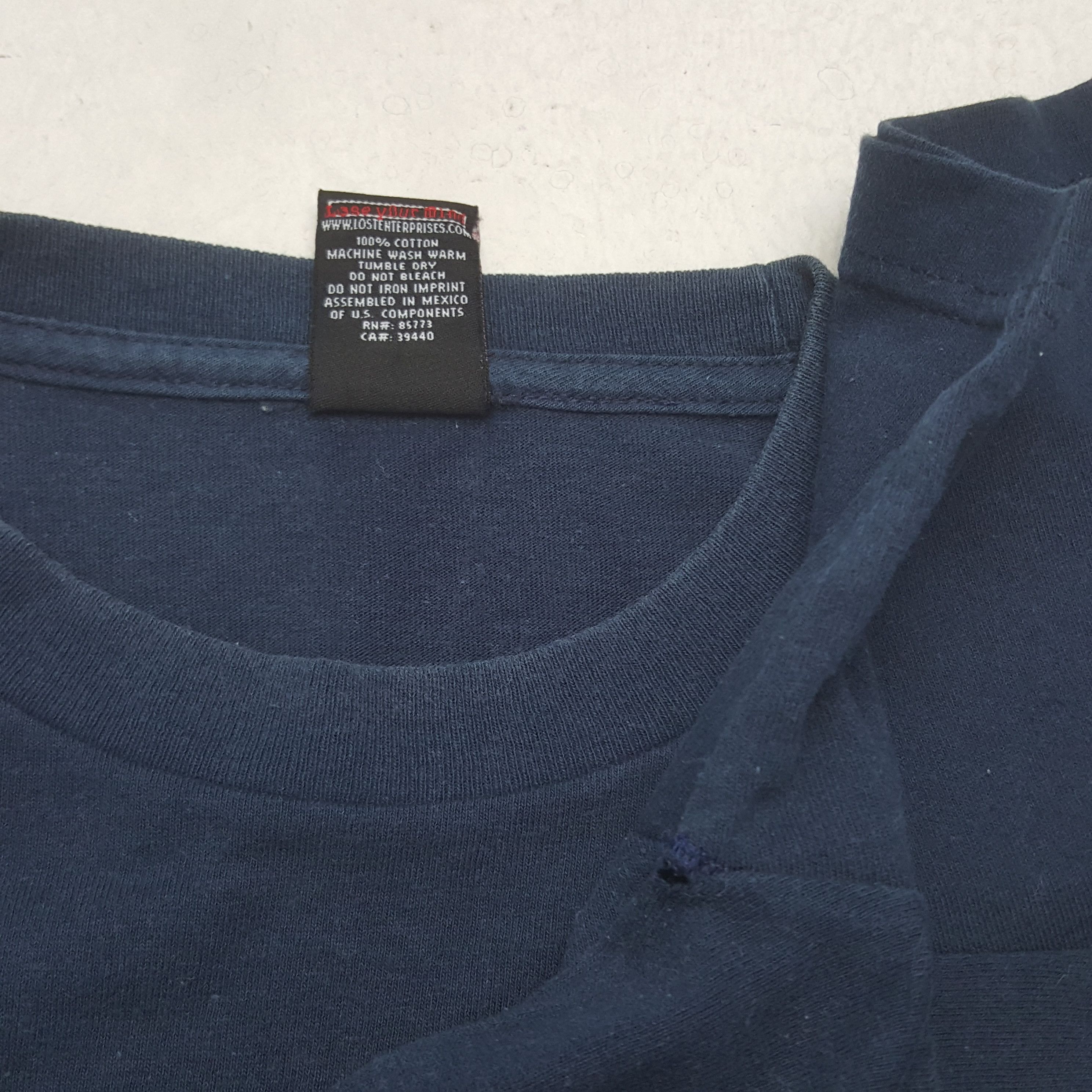 Lost Enterprises Vintage Lost American Skateboard Style Tshirt RR13 Size US M / EU 48-50 / 2 - 6 Thumbnail