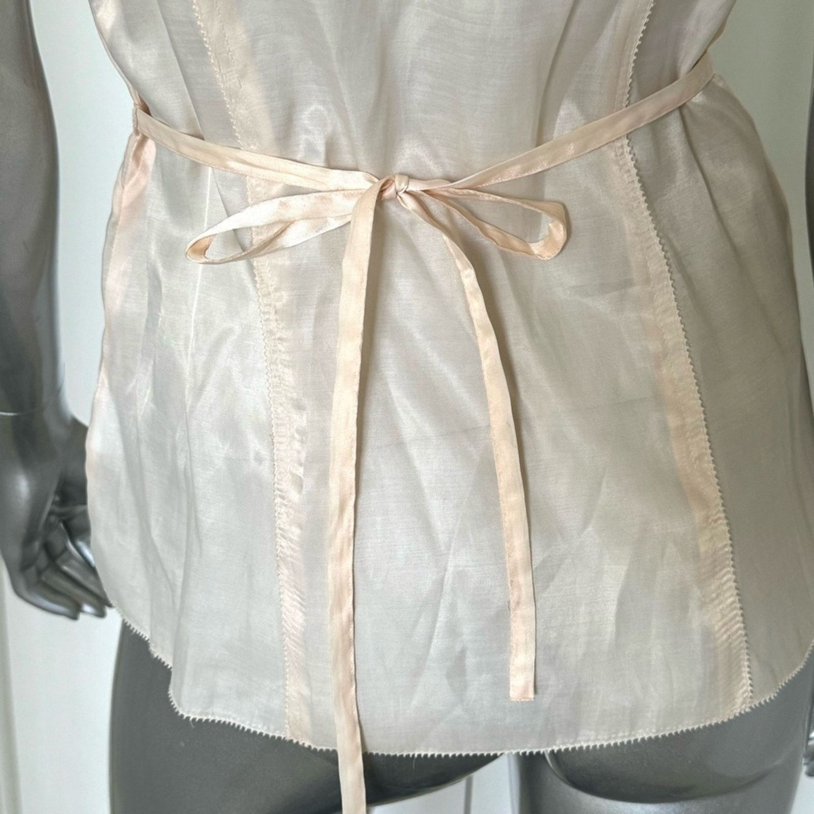 Armani Exchange ARMANI EXCHANGE Light Pink Blouse, Size S Size S / US 4 / IT 40 - 5 Thumbnail