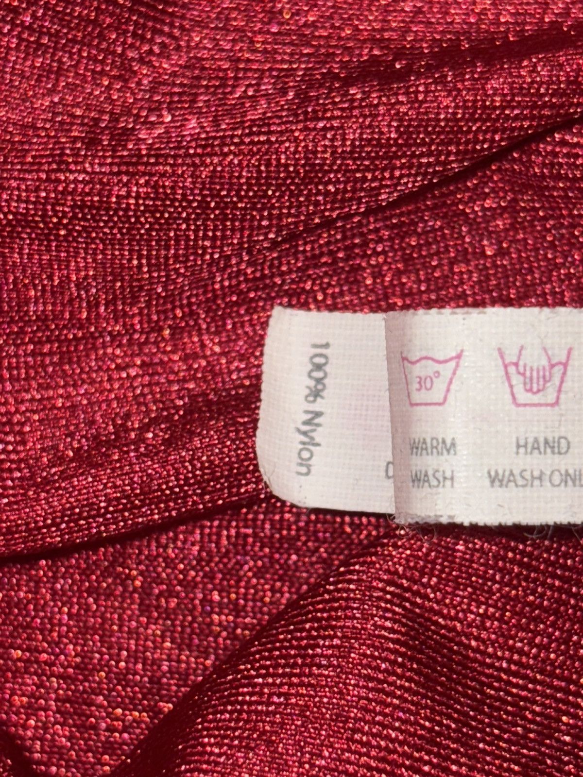 Vintage Vintage 90s Sorella Red Sexy Lingerie Nightgown Mini Dress Size S / US 4 / IT 40 - 9 Thumbnail