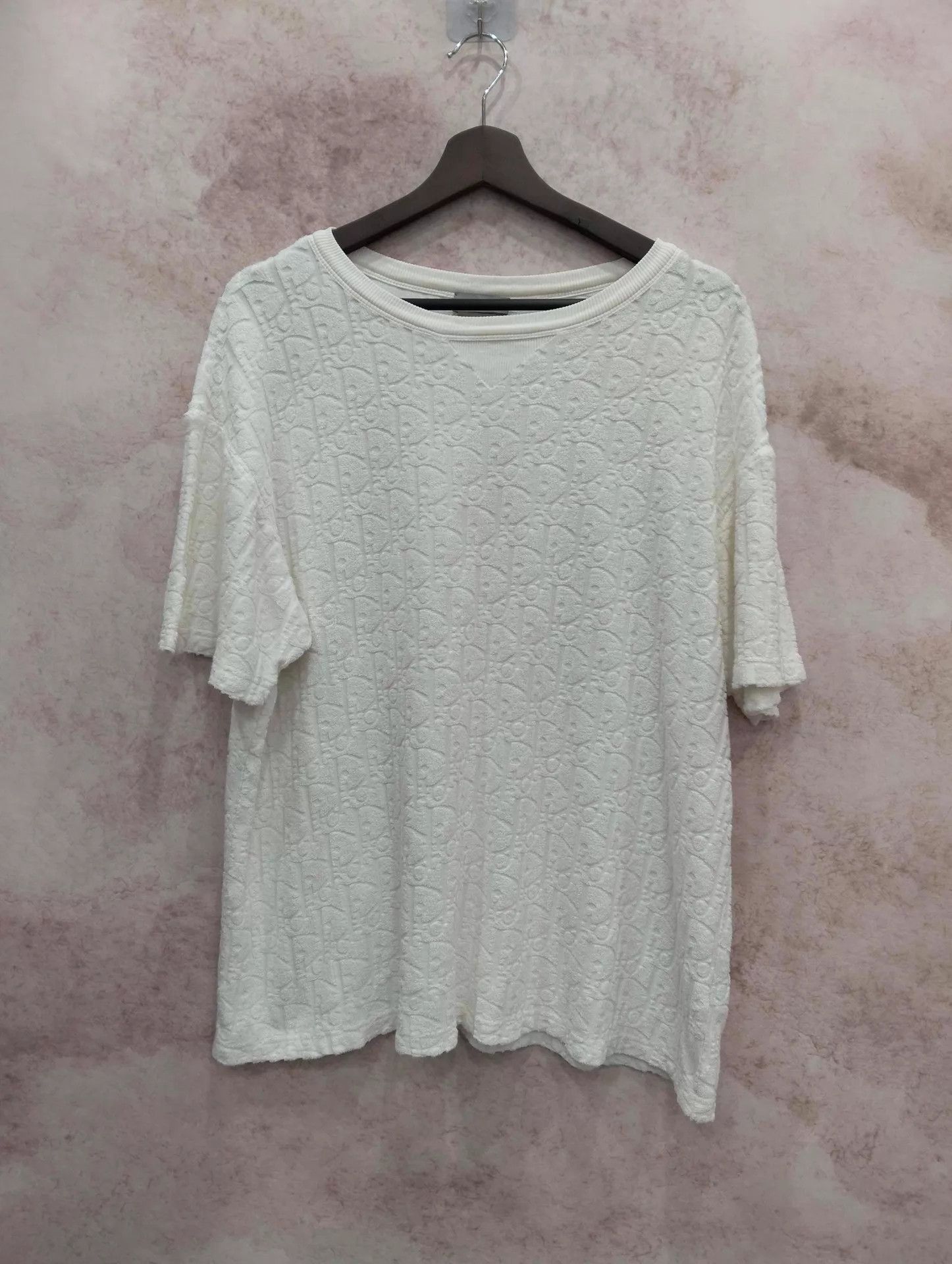 Dior Dior Oblique Towel Short Sleeve T-Shirt M Size US M / EU 48-50 / 2 - 1 Thumbnail