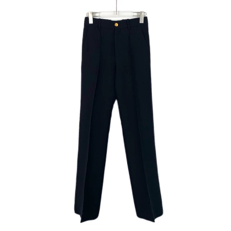 Gucci Gucci Black wool casual suit trousers 2502-Nextarrow Size 36R - 1 Thumbnail