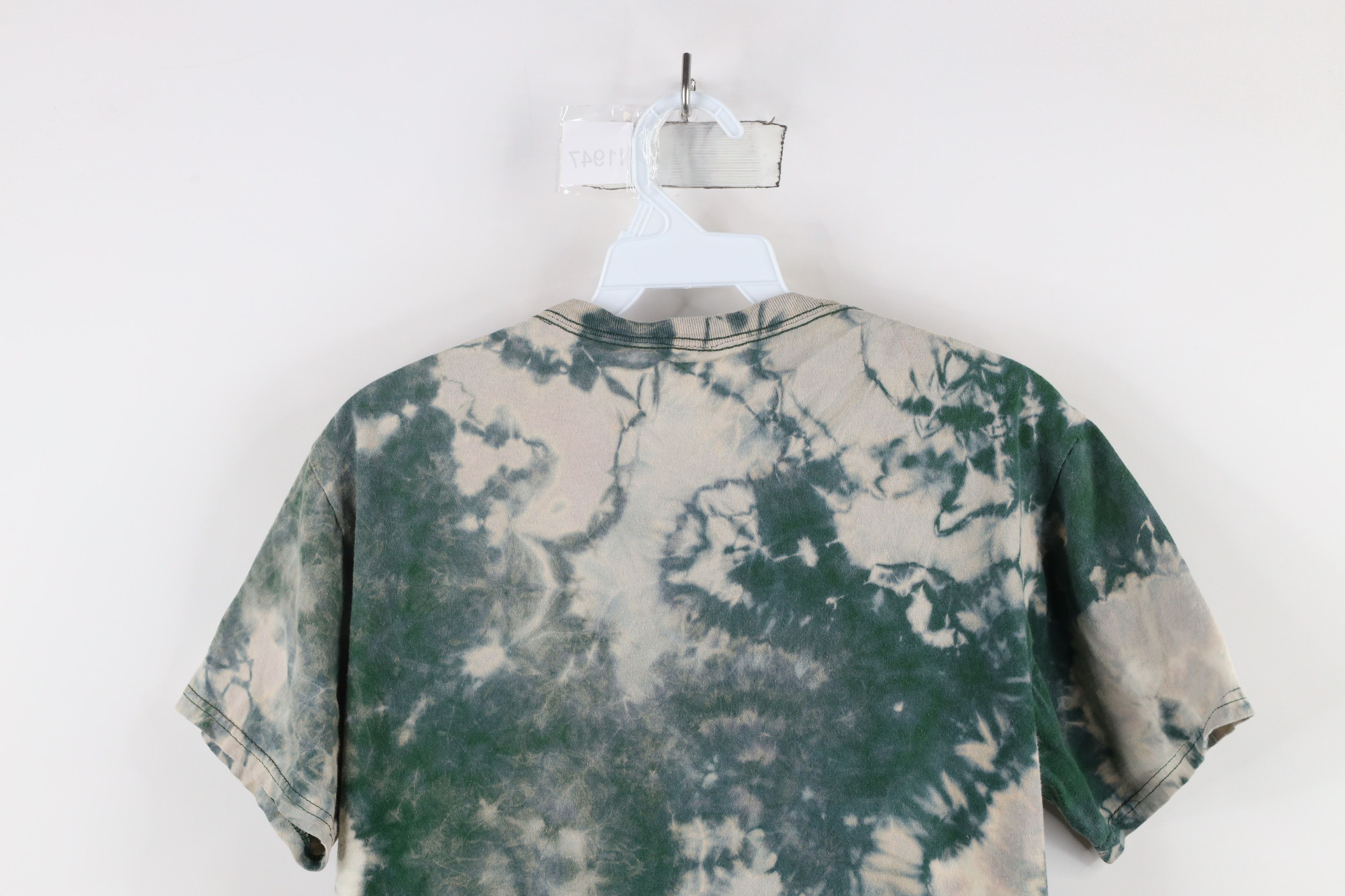 Vintage Vintage Acid Wash Michigan State University T-Shirt Green Size S / US 4 / IT 40 - 7 Thumbnail
