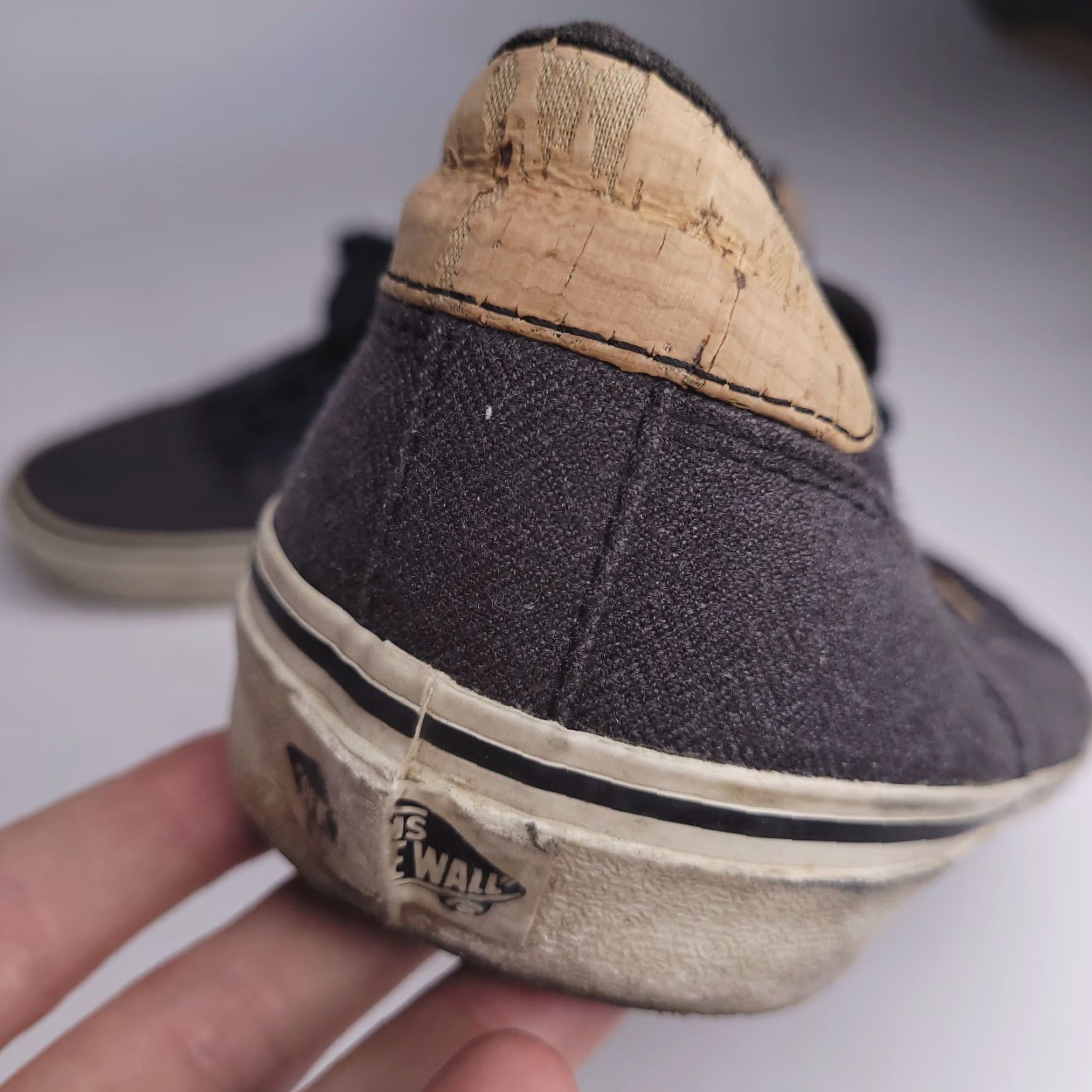 Vans Vans Shoes Mens 11.5 Gray Low Top Classic Skate Bamboo Size US L / EU 52-54 / 3 - 3 Thumbnail