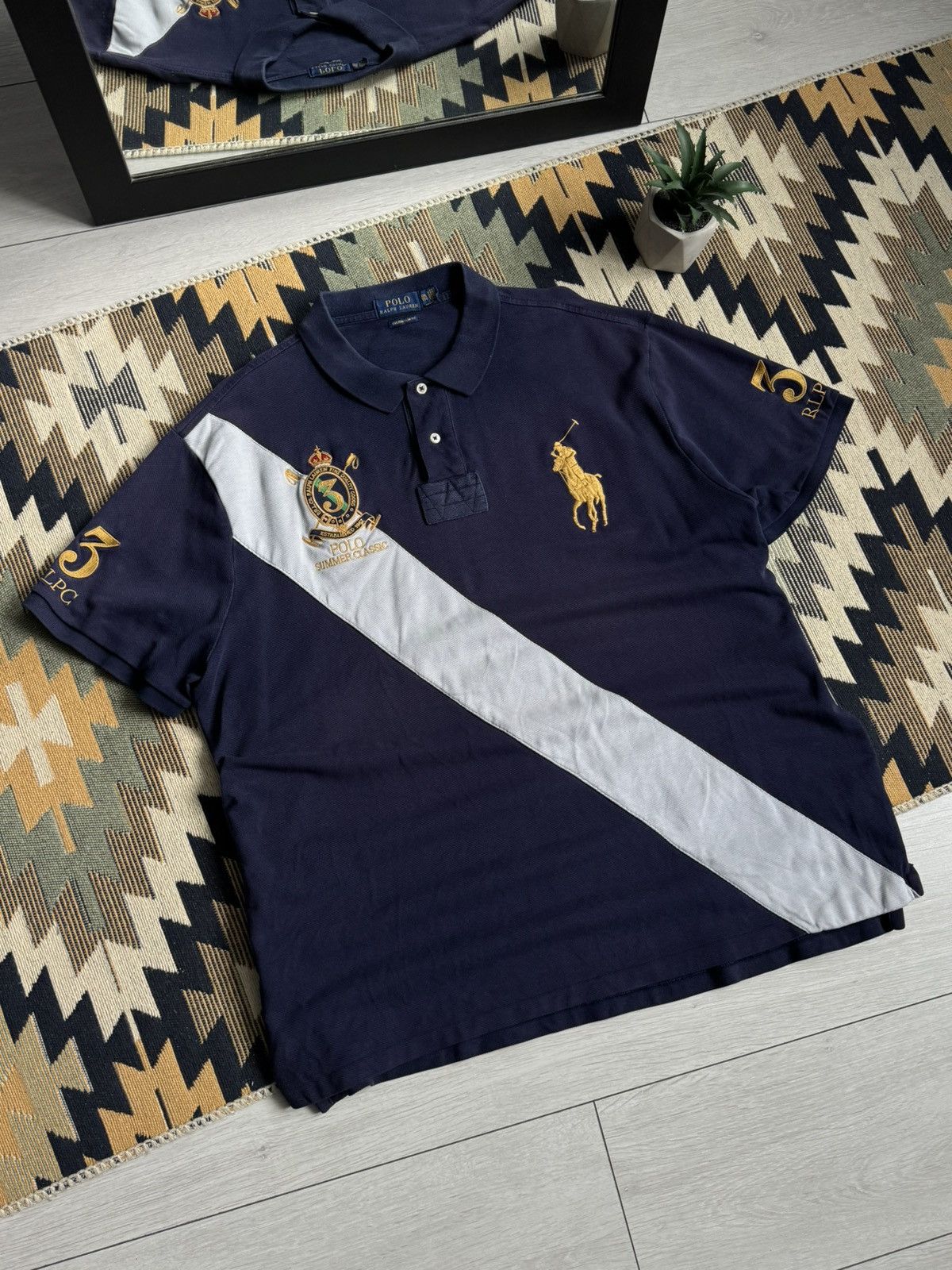Vintage Polo Ralph Lauren Summer Classic Y2K Logo T-shirt