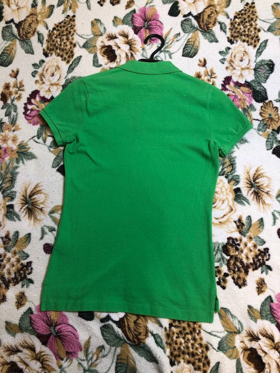 Polo Ralph Lauren Ralph Lauren Green Logo Embroidered Cotton Skinny Polo Size S / US 4 / IT 40 - 14 Thumbnail
