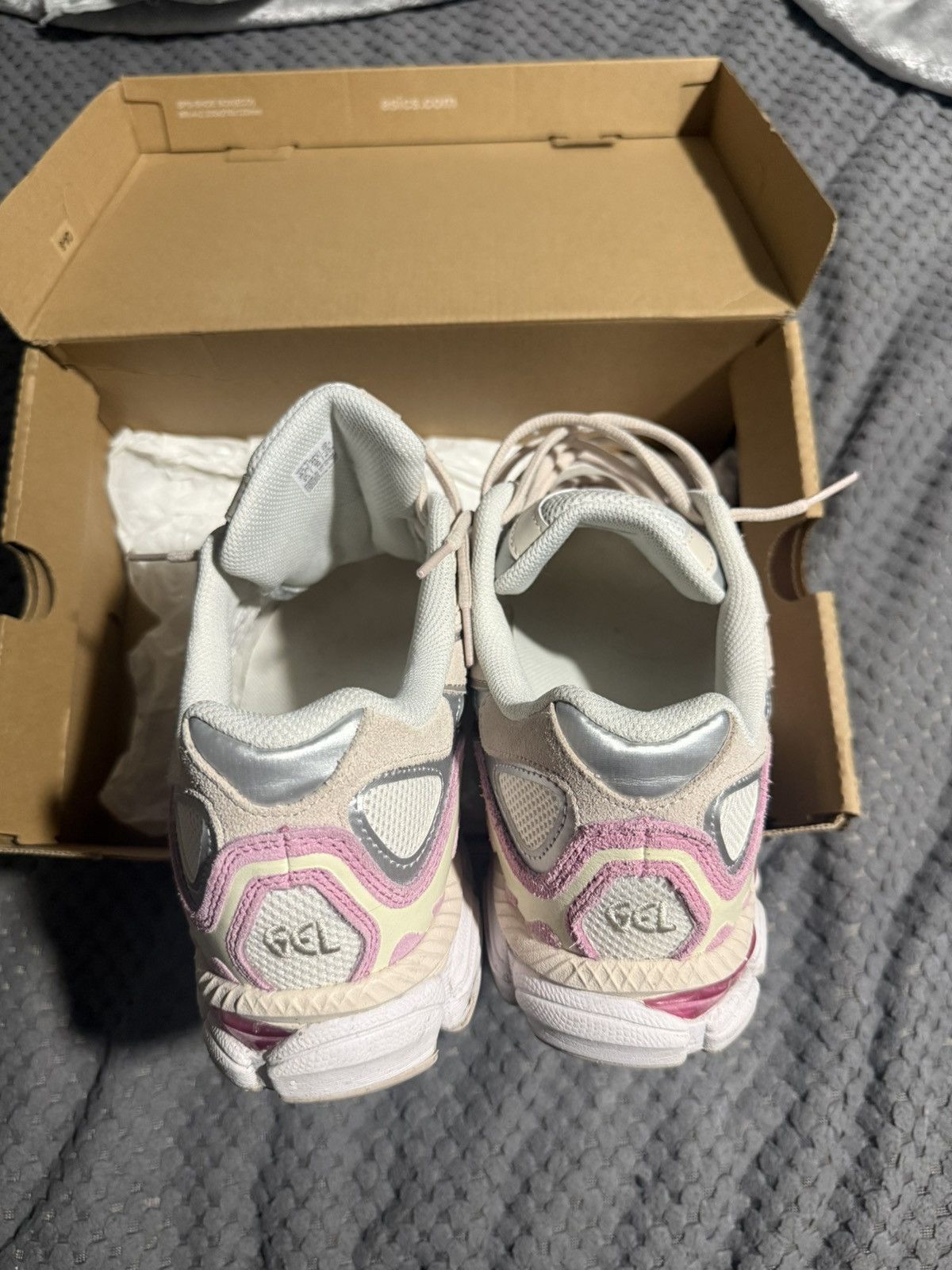 Asics Asics Gel NYC ‘Cream Pink’ (Very Great Condition) Size US 10.5 / EU 43-44 - 6 Thumbnail