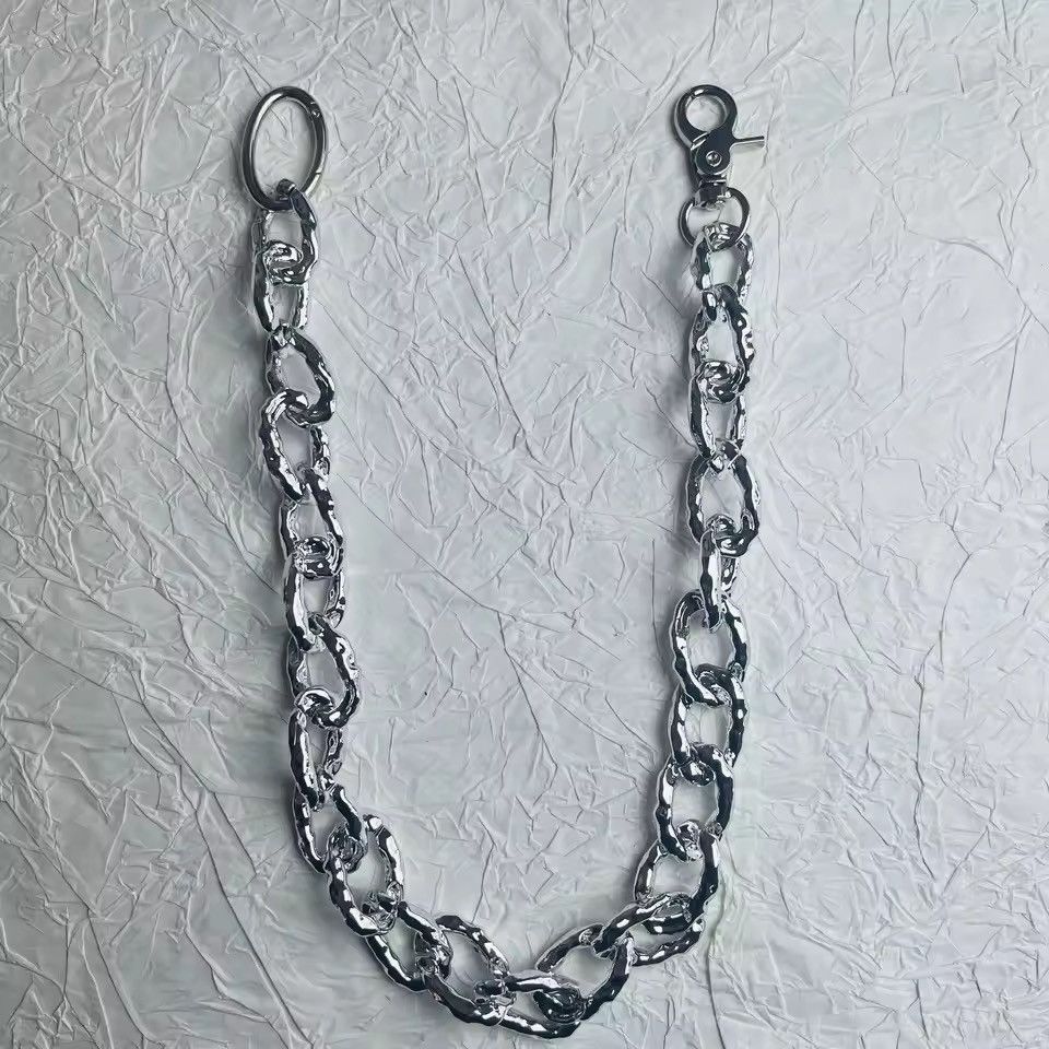 Japanese Brand Clinker UV Electroplating Chain Keychain Wallet Size ONE SIZE - 2 Thumbnail