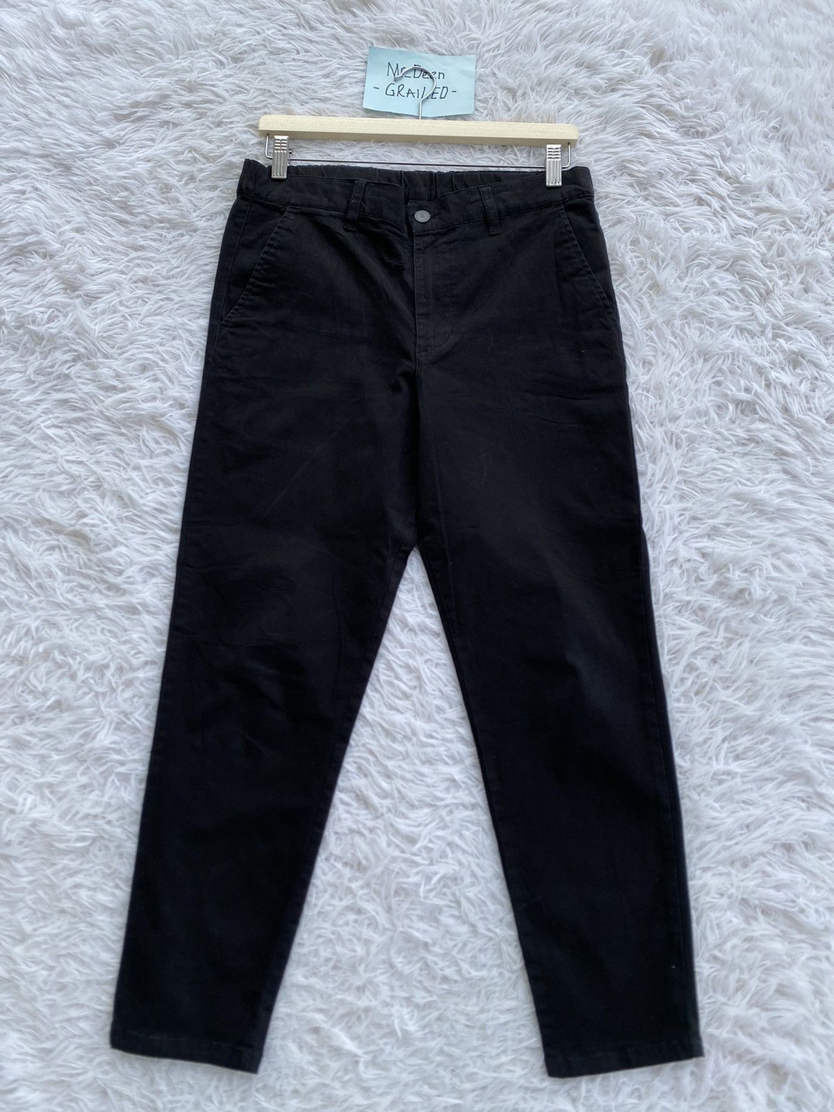Lanvin Rare LANVIN Black Pant Size US 30 / EU 46 - 1 Thumbnail