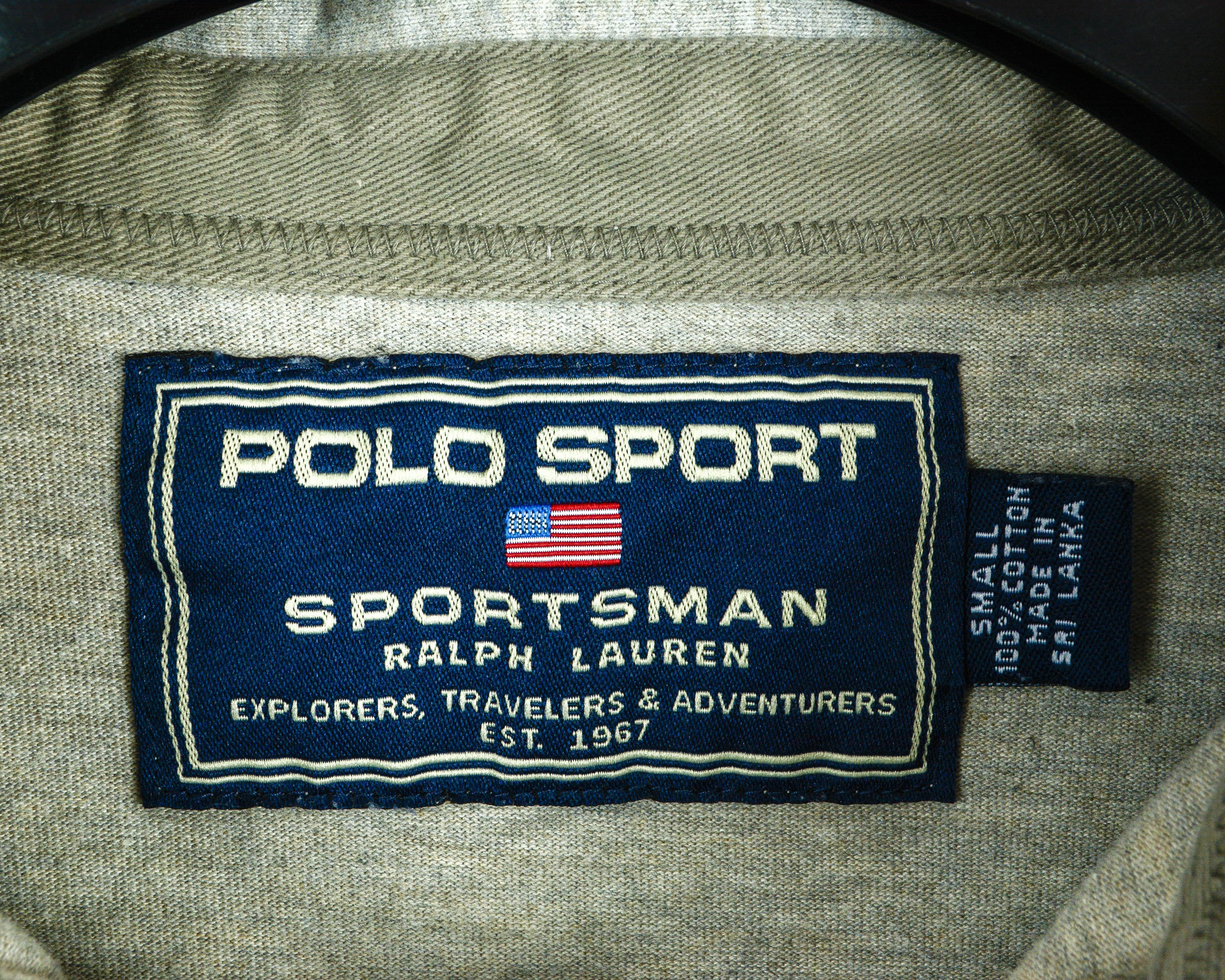 Polo Ralph Lauren POLO SPORT SPORTSMAN S Pullover Shirt Cotton Smock Jumper Size US S / EU 44-46 / 1 - 4 Thumbnail