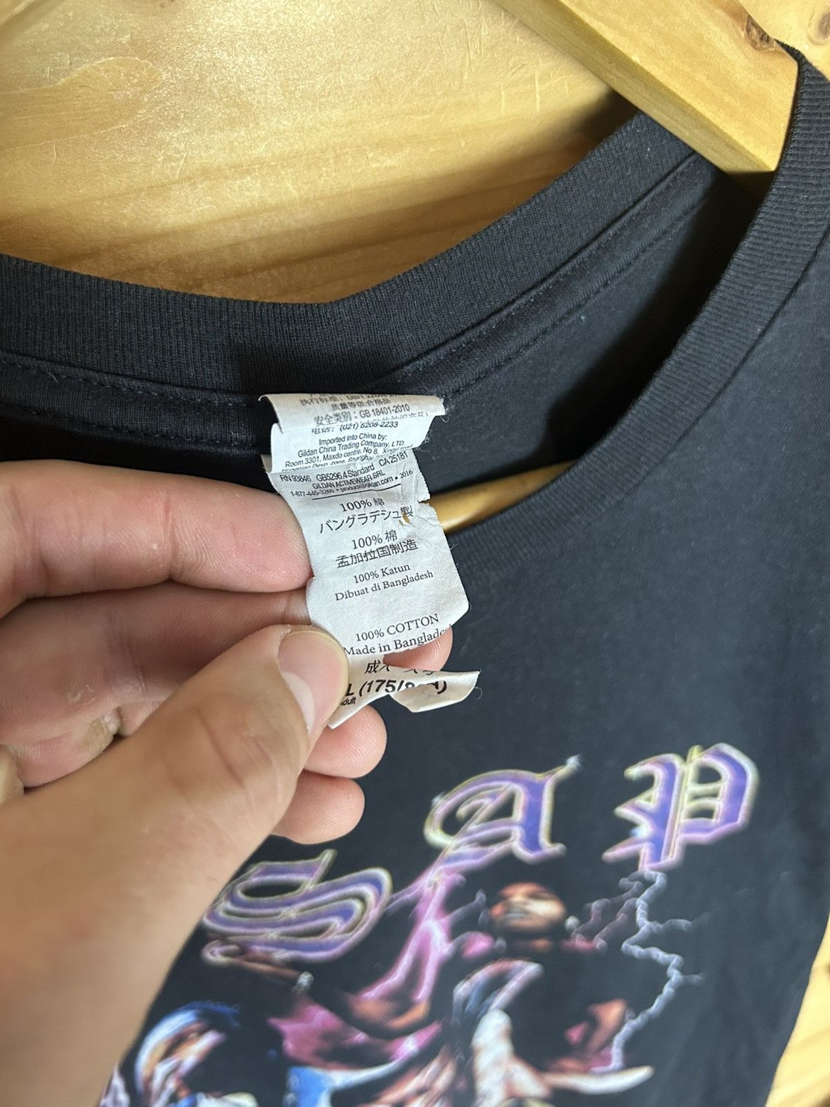 Band Tees ASAP Rocky graphic t shirt Size US M / EU 48-50 / 2 - 5 Thumbnail