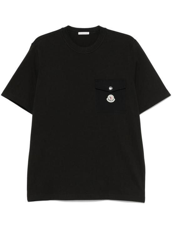 Moncler MONCLER Men T-Shirts K10918C0003289AVF 999 BLACK Size US S / EU 44-46 / 1 - 1 Thumbnail