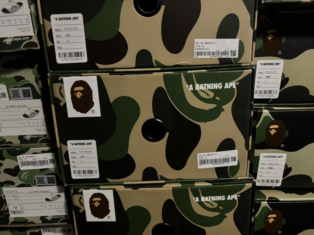 Bape Bape Road Sta Iridescent Sneakers Size US 10 / EU 43 - 3 Thumbnail