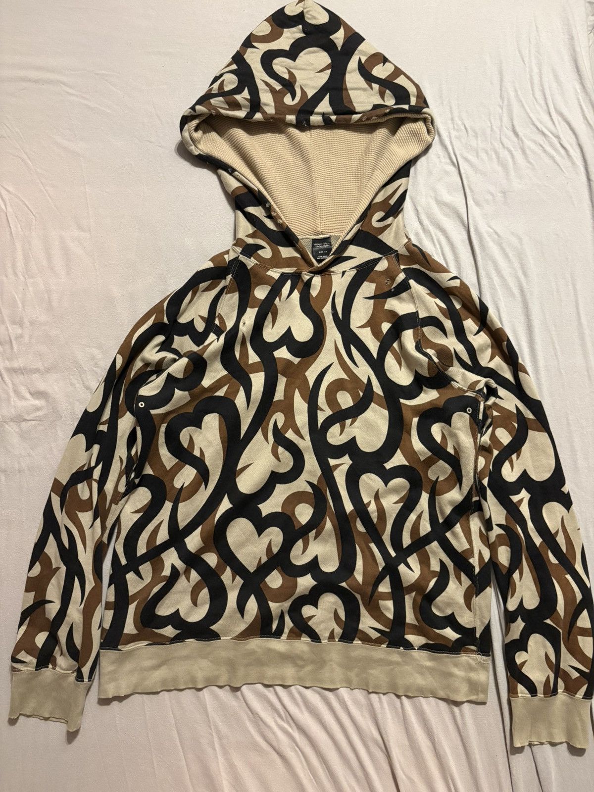 @_9watelives のオーダー、他の人買わないで Number (N)ine Number (N)ine Tribal Hoodie | Grailed