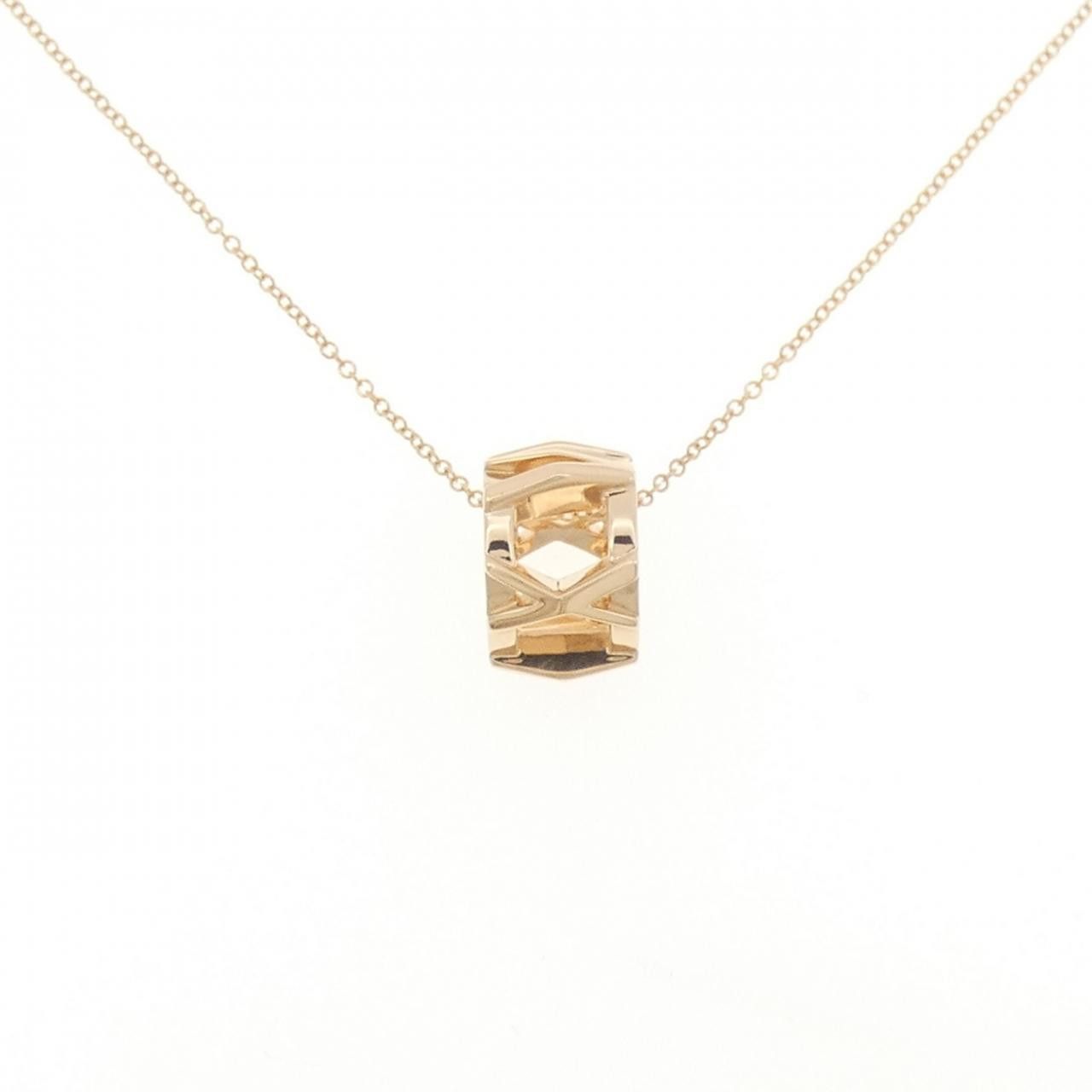 Tiffany & Co. Tiffany & Co. Tiffany Atlas X Open Au750 Necklace Crocodile skin Necklace DUTY FREE for USA Size ONE SIZE - 1 Thumbnail