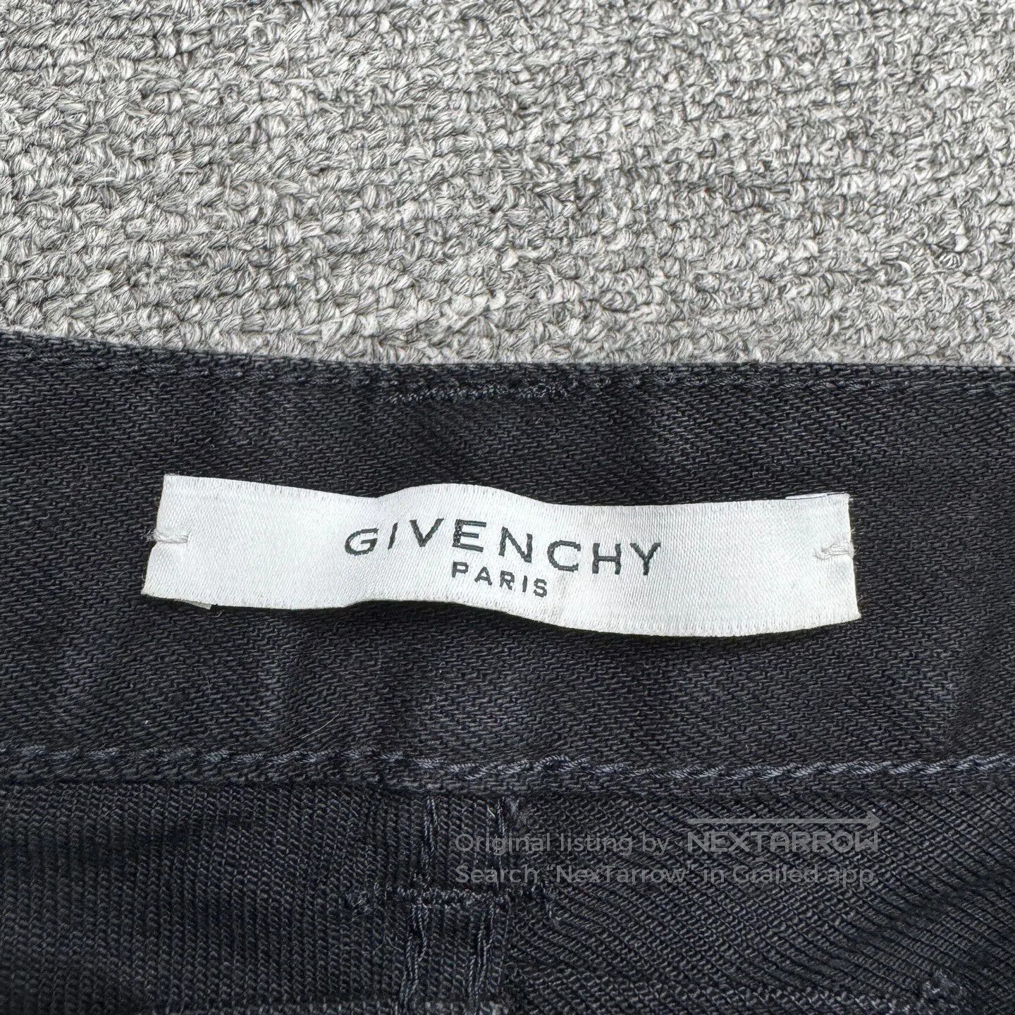 Givenchy Givenchy Leather jeans| Size 32" / US 10 / IT 46 - 4 Thumbnail