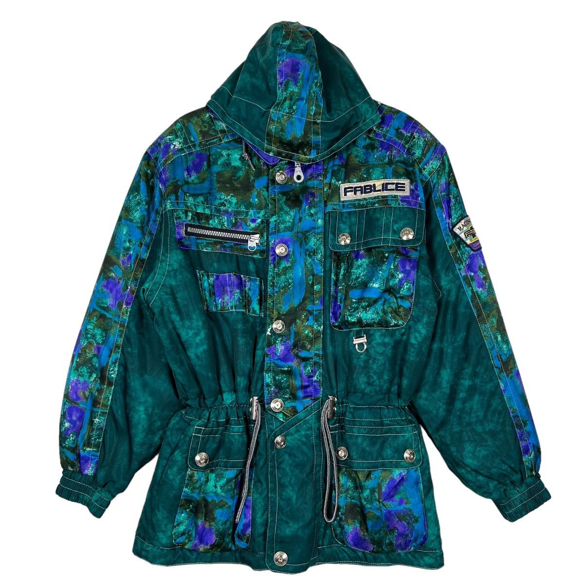 Japanese Brand 🔥 FABLICE ACID JAZZ COLOR THINSULATE SKI ASTRO JACKET Size US M / EU 48-50 / 2 - 1 Thumbnail