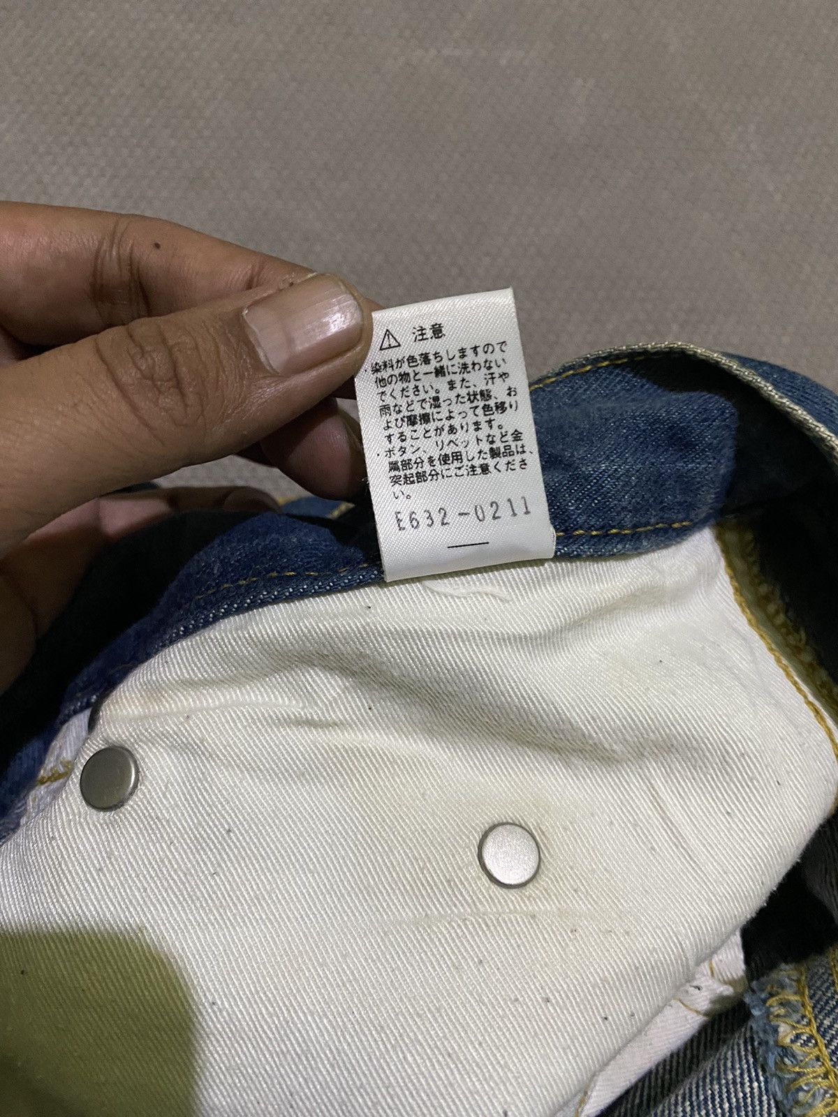 Japanese Brand × Lee × Vintage Lee jeans embroidery buckle denim Size US 32 / EU 48 - 10 Thumbnail