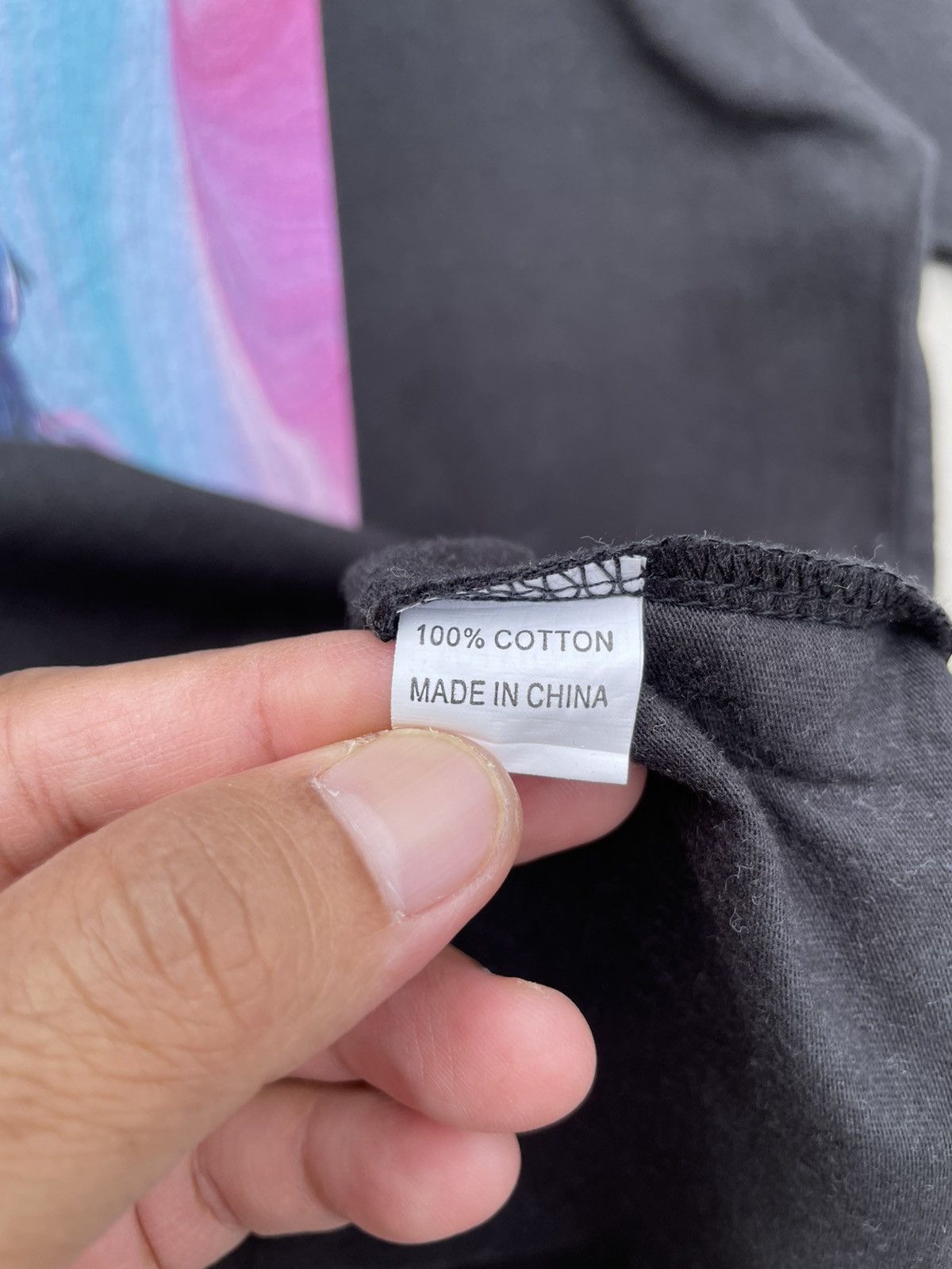 Japanese Brand RARE🔥 Pink Blue Tour 2023 ryokuoushoku shakai Size US L / EU 52-54 / 3 - 6 Thumbnail