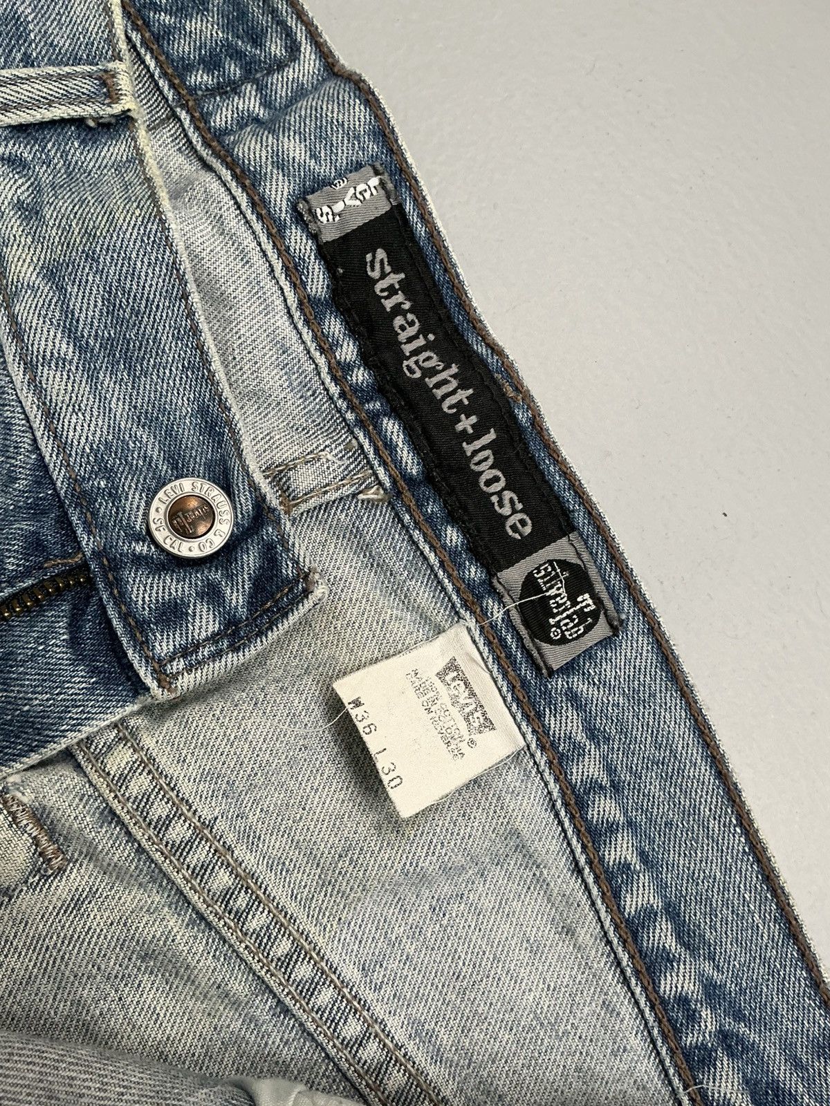 Levi's Vintage Levis silver tab denim Size US 40 / EU 56 - 6 Thumbnail