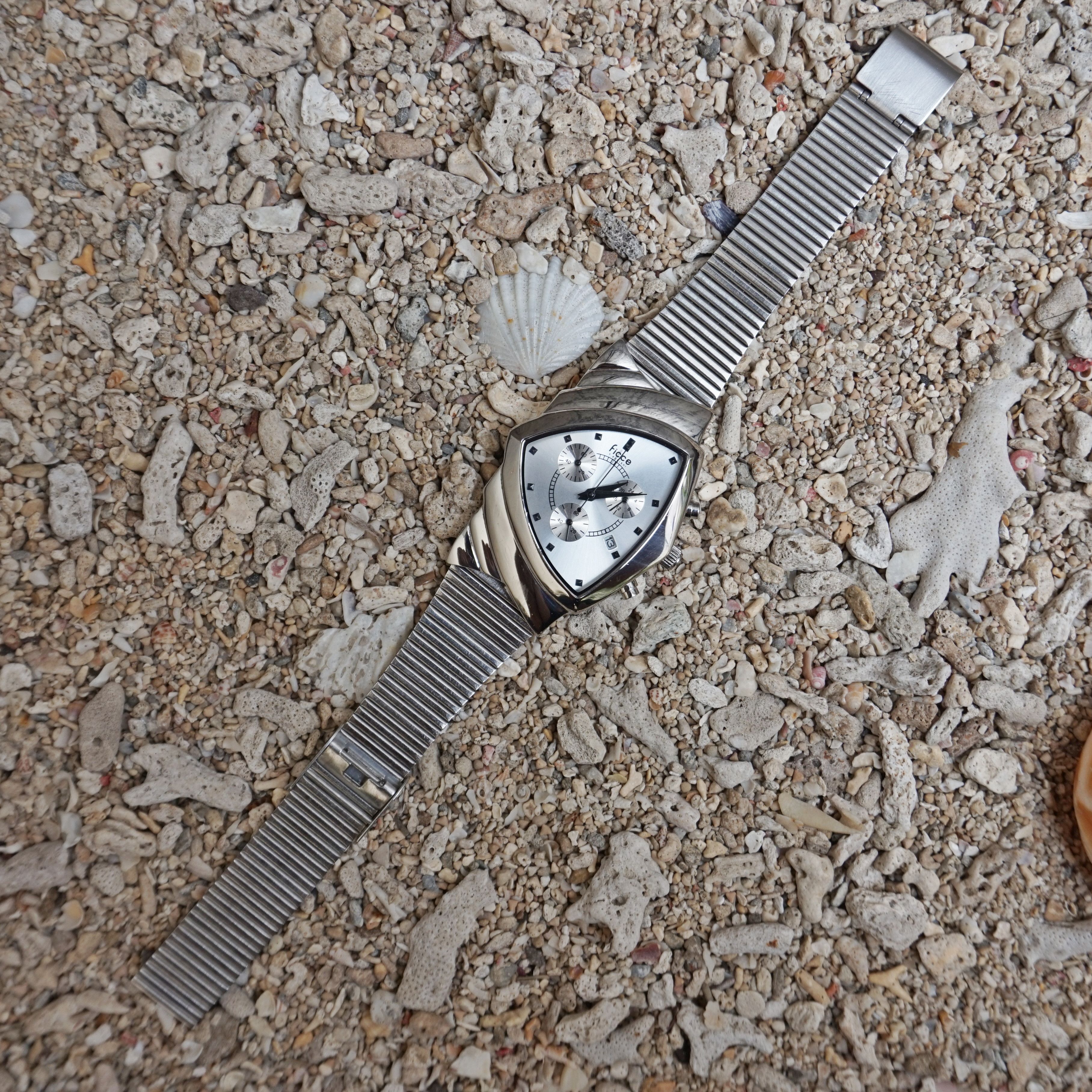 Yoshiyuki Konishi Rare! Yoshiyuki Konishi FICCE Chronograph watch Size ONE SIZE - 3 Thumbnail
