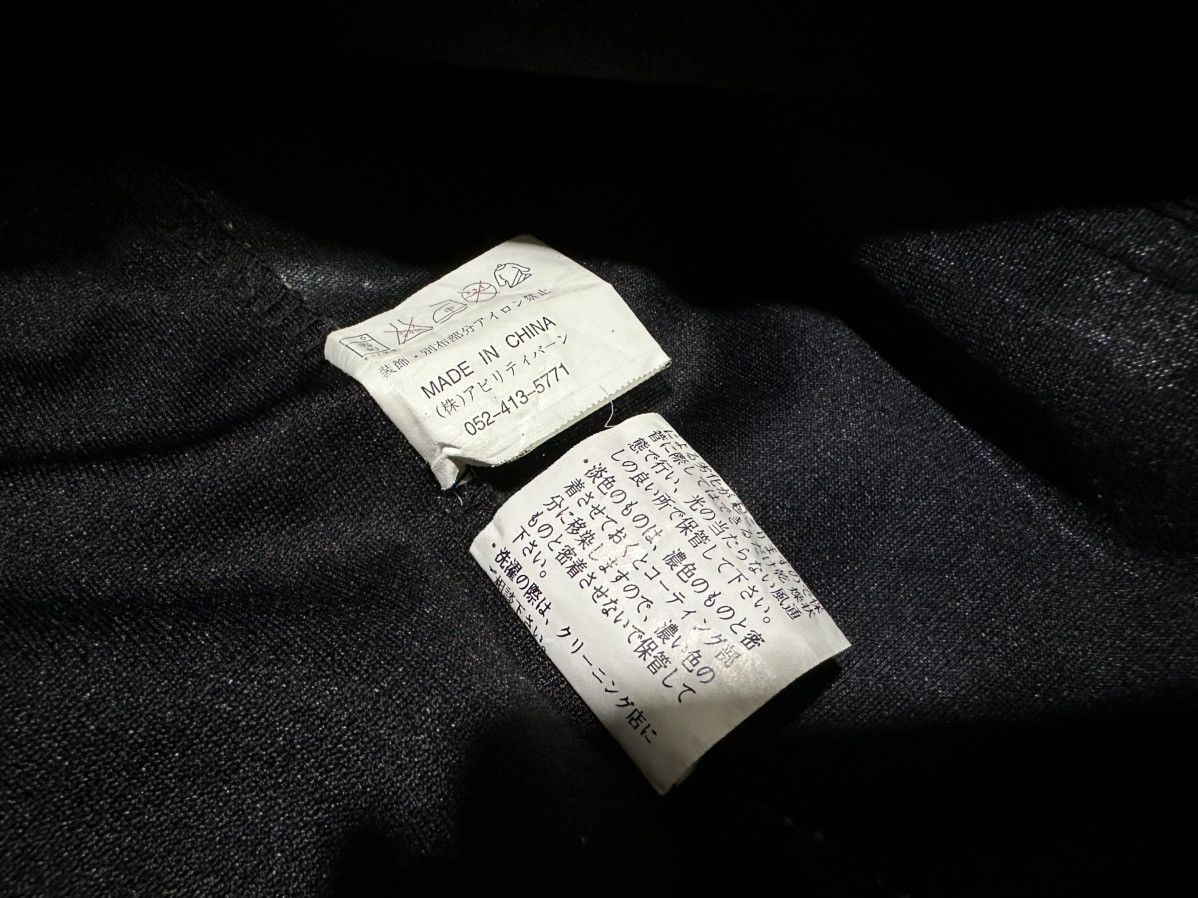 Japanese Brand 🔥Sick Y2K Macalester Waxed Faux Leather Bomber Jacket Size US L / EU 52-54 / 3 - 8 Thumbnail