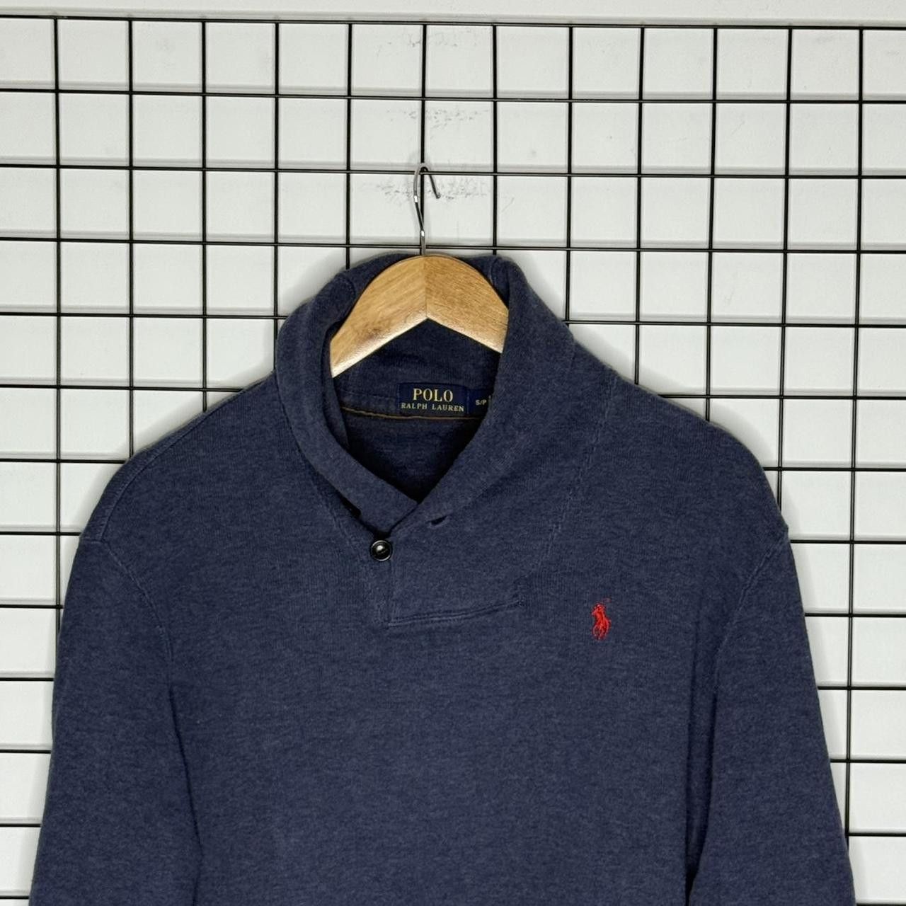 Polo Ralph Lauren Ralph Lauren Polo Navy Blue Turtleneck Sweatshirt Size US S / EU 44-46 / 1 - 2 Thumbnail