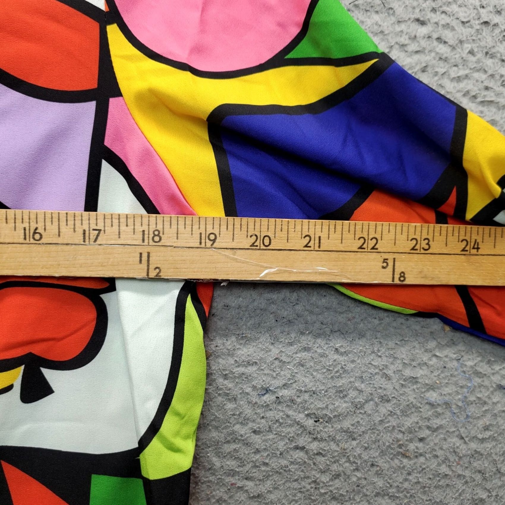 Vintage Gzyige Studio Carnival Shirt Womens Size 6 Multi Graphic Long Sleeve Button Down Size M / US 6-8 / IT 42-44 - 4 Thumbnail