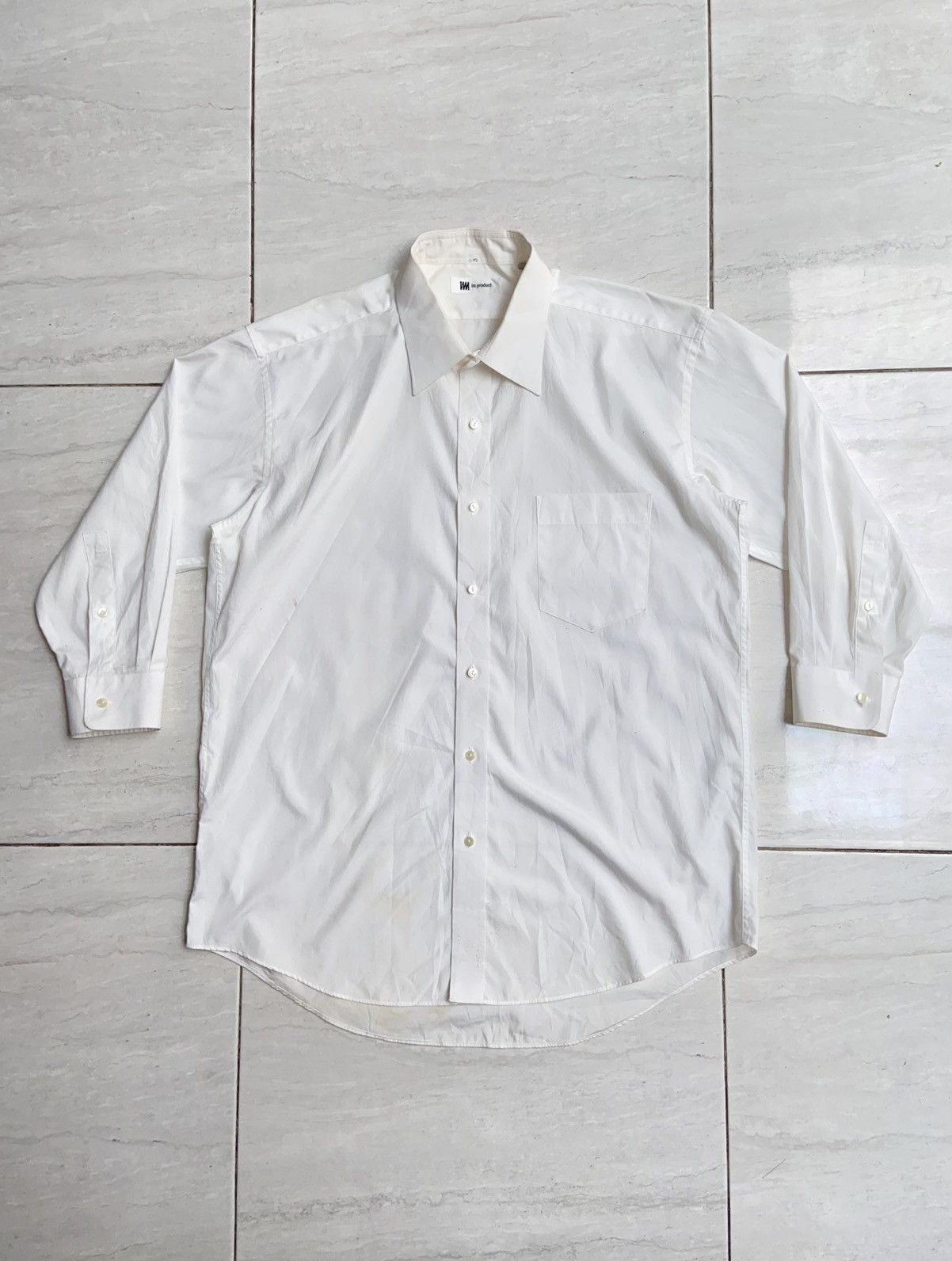 Issey Miyake Issey Miyake IM Product White 3/4 Sleeve Shirt Size US L / EU 52-54 / 3 - 1 Thumbnail