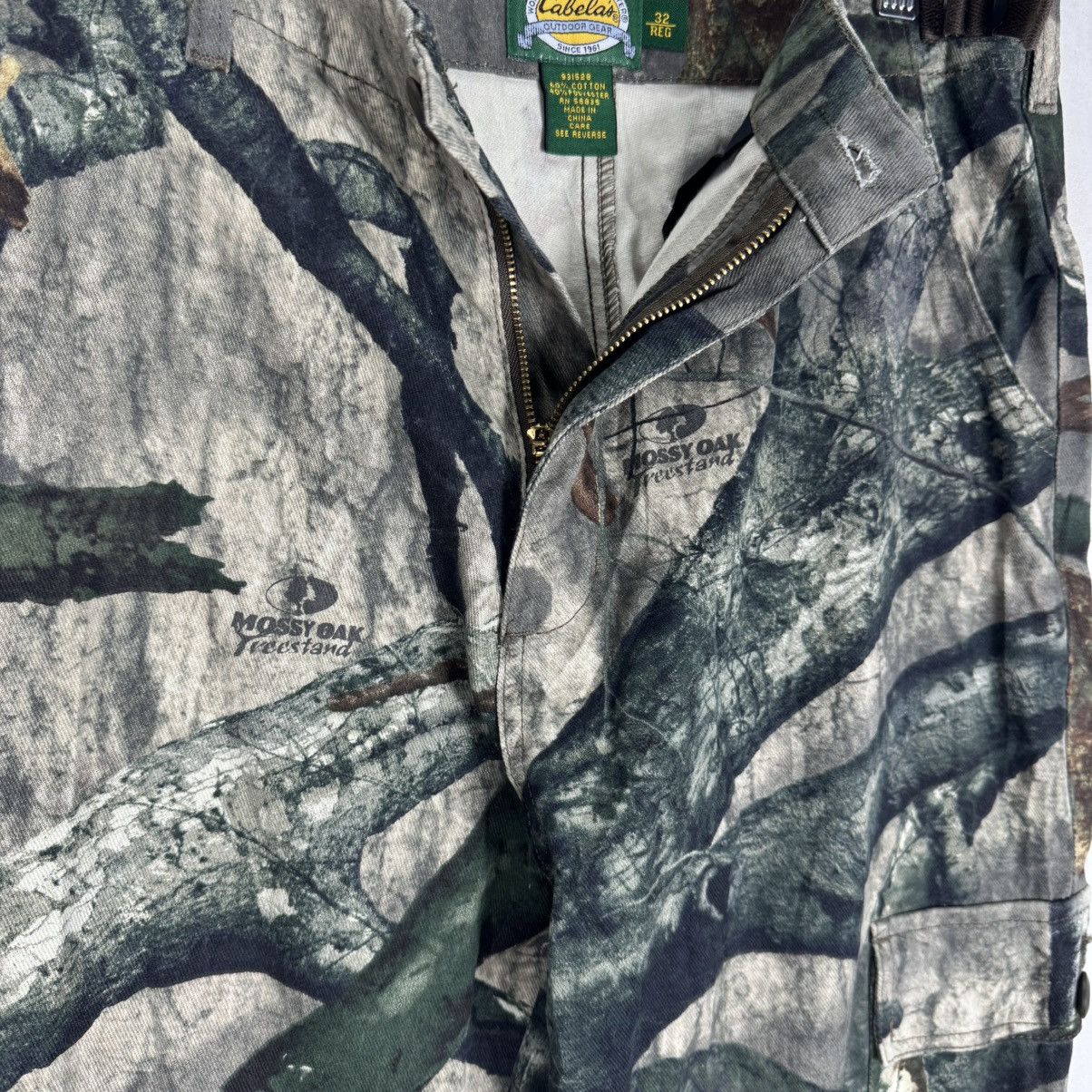 Realtree 🌟MOUSY OAK REAL TREE CARGO PANTS Size US 32 / EU 48 - 6 Thumbnail