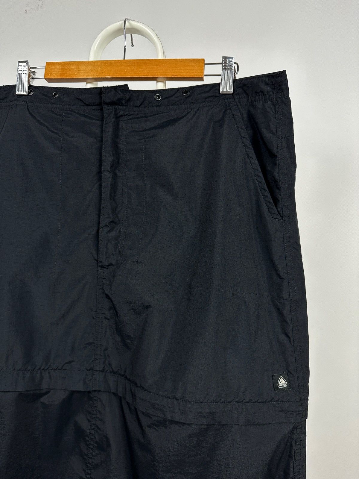 Nike ACG 00s Vintage Nike ACG Gorpcore Mini/Maxi Nylon Skirt Size 34" / US 12 / IT 48 - 6 Thumbnail