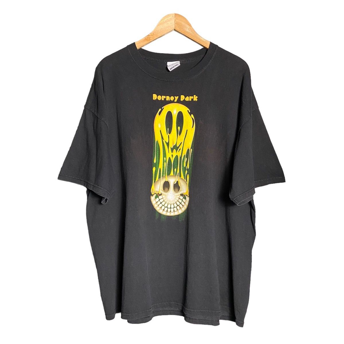 Vintage Vintage 90s Smiley Dead Face Dorney Park T-Shirt | Grailed