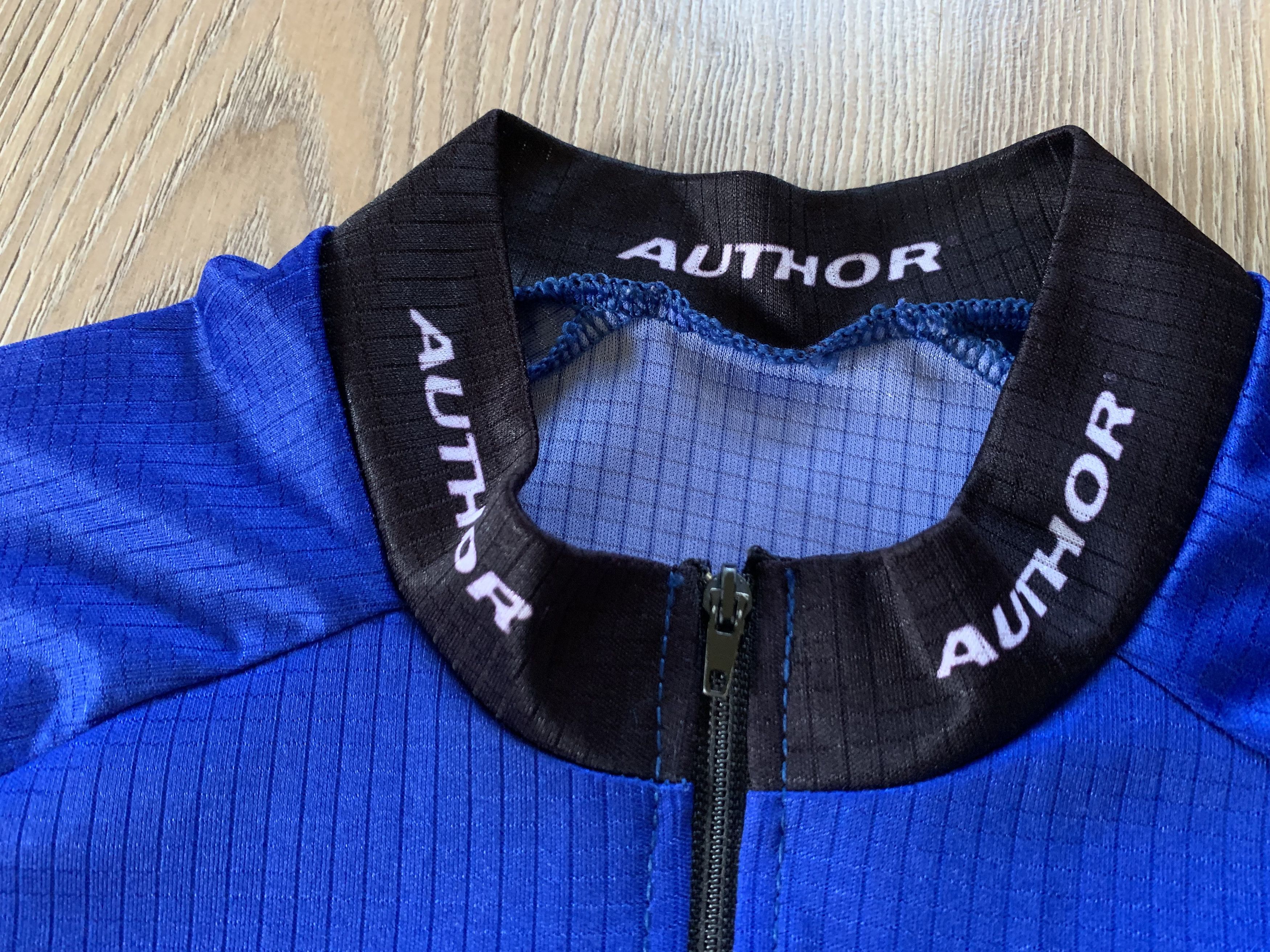 Bicycle Author Men's Short Sleeve Quarter Zip Cycling Jersey Size US XL / EU 56 / 4 - 5 Thumbnail