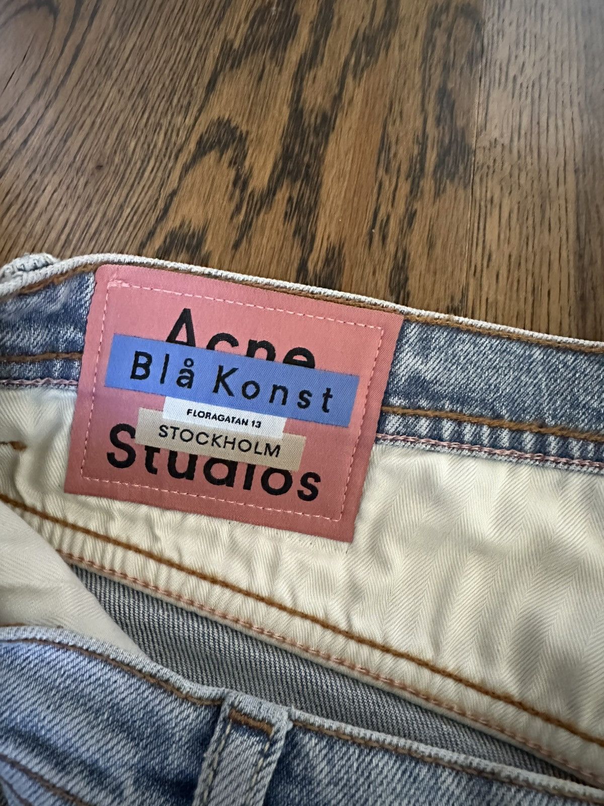 Acne Studios Acne Studios Bla Konst denim like new Size US 31 - 3 Thumbnail