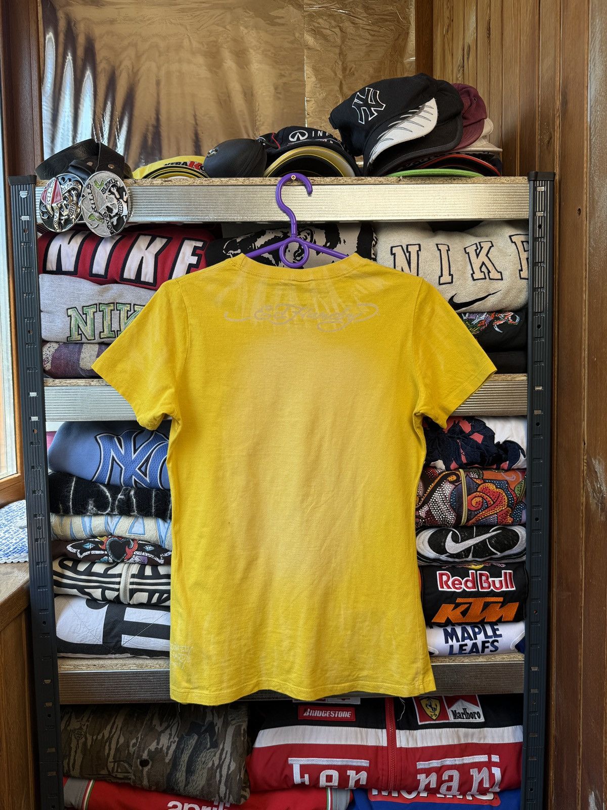 Christian Audigier Vintage Y2K Ed Hardy Tee Shirt Size XL / US 12-14 / IT 48-50 - 2 Thumbnail