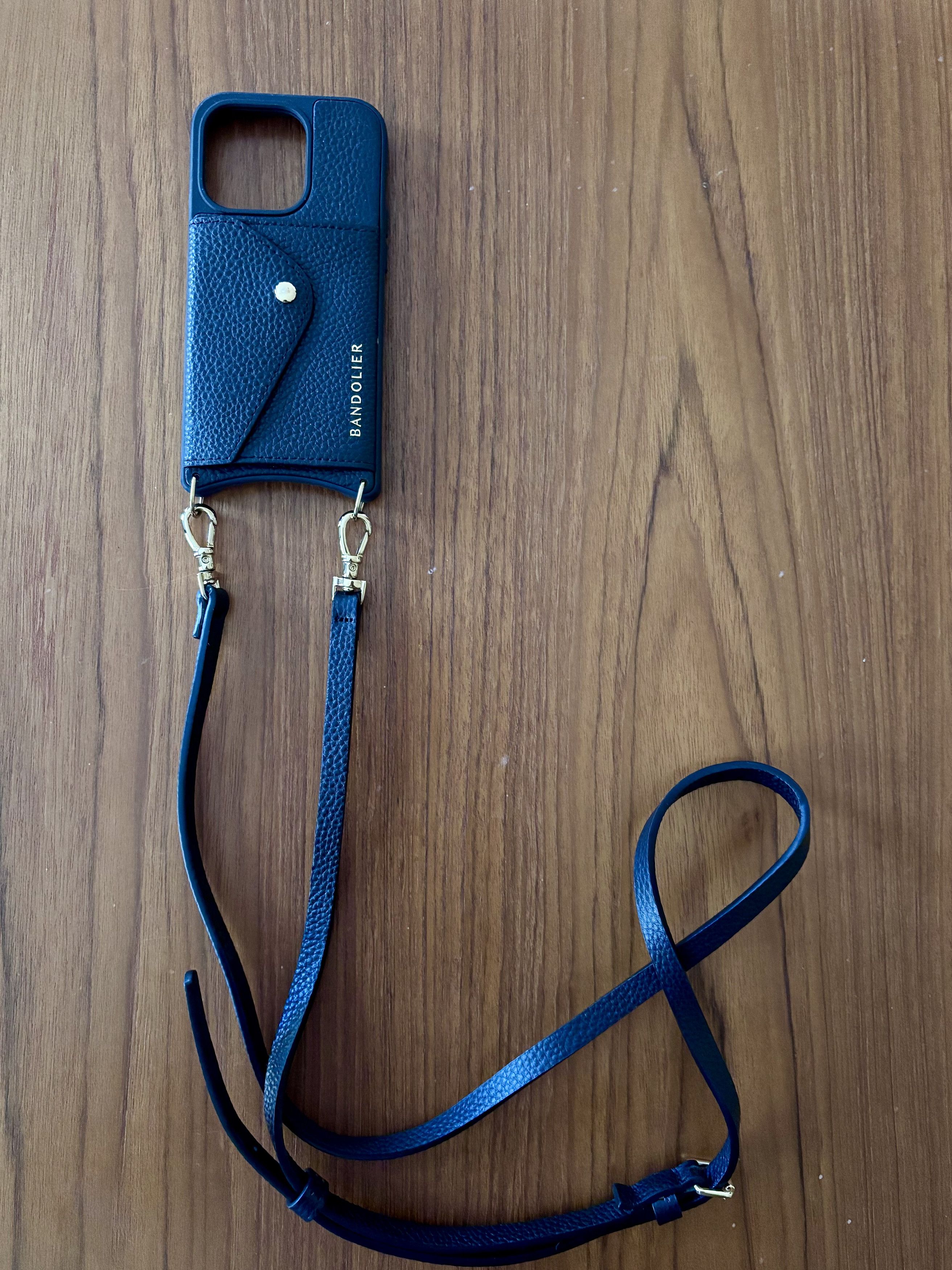 Other Donna Side Slot Crossbody Bandolier, Black/Gold 14 Size ONE SIZE - 3 Thumbnail